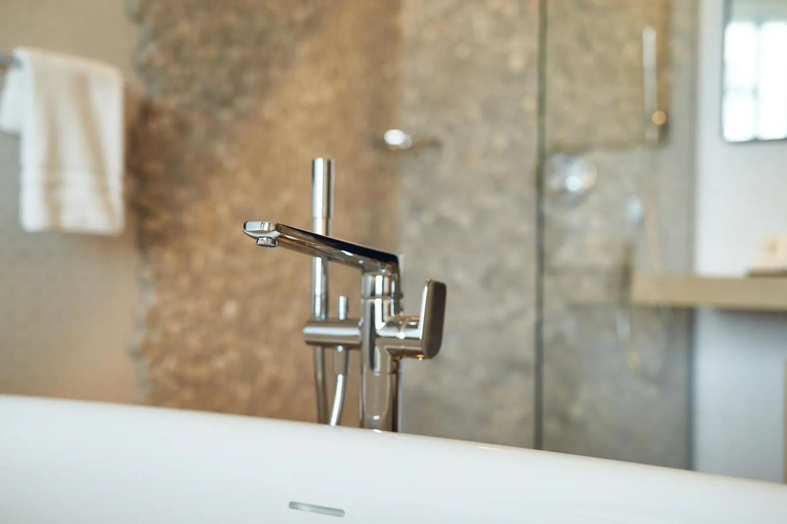 Shower in Van Der Valk Luxembourg Arlon