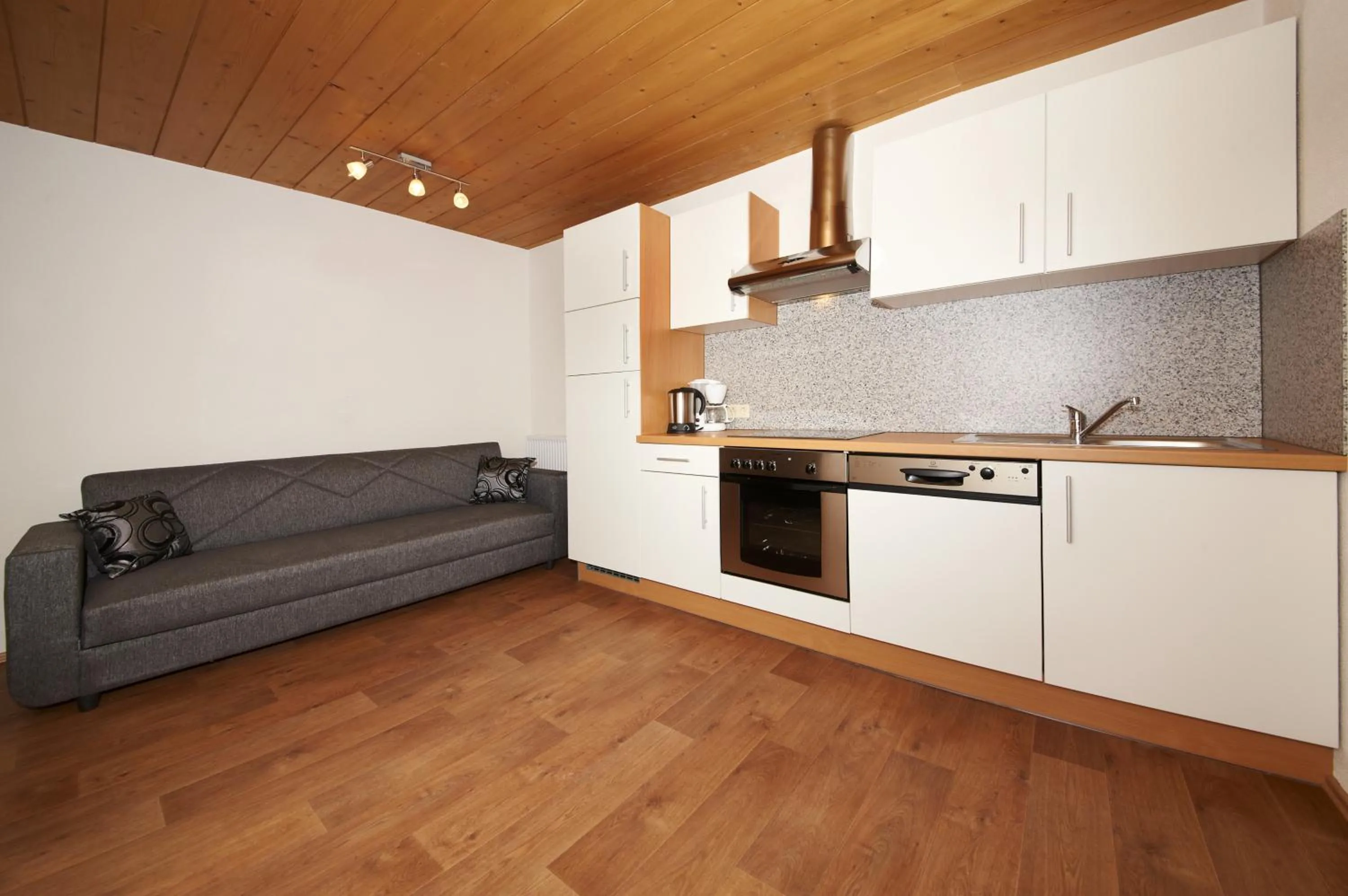 Kitchen or kitchenette in Apartments Kappl