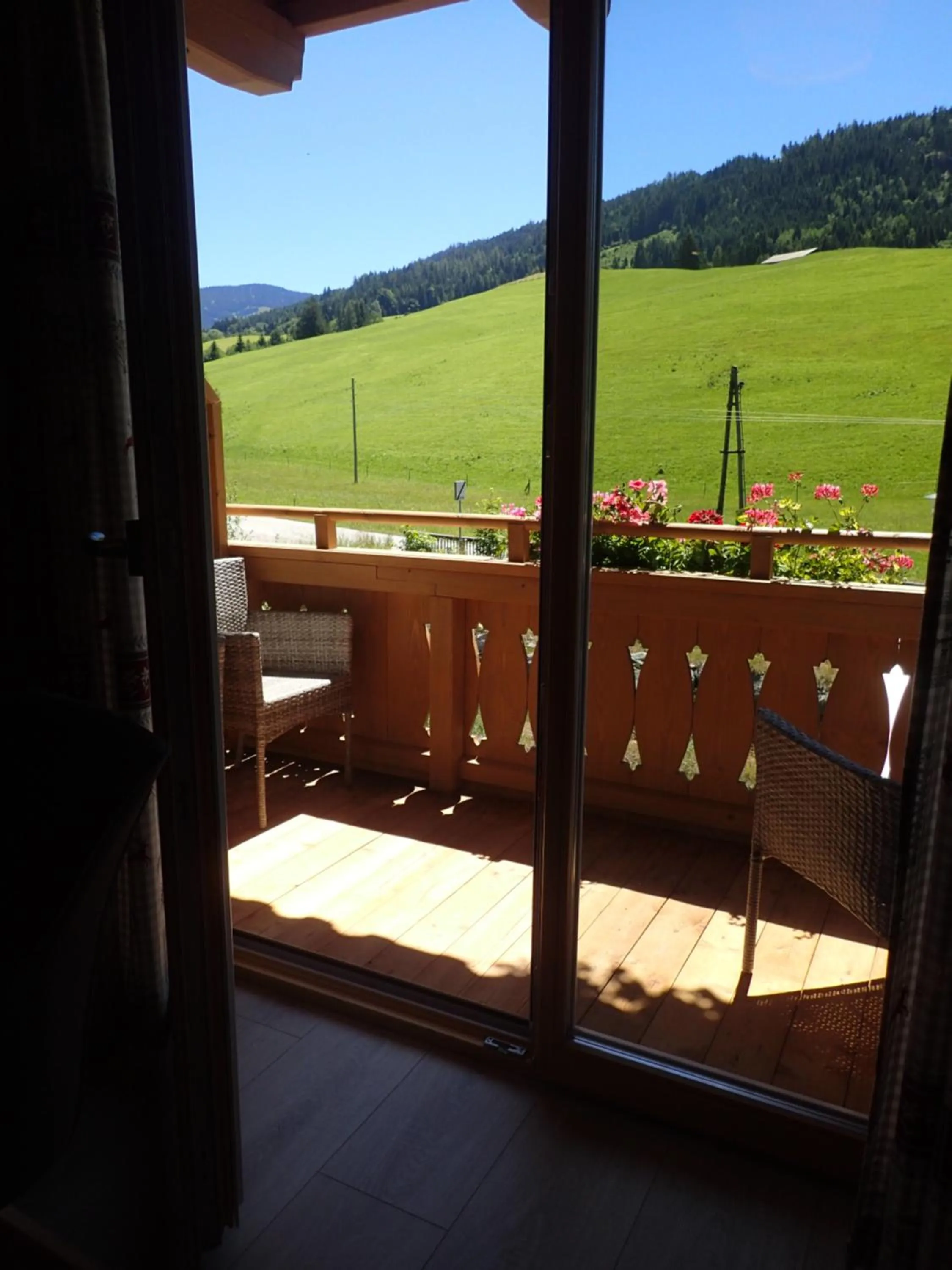Balcony/Terrace in Hotel Sonnenlicht Maria Alm
