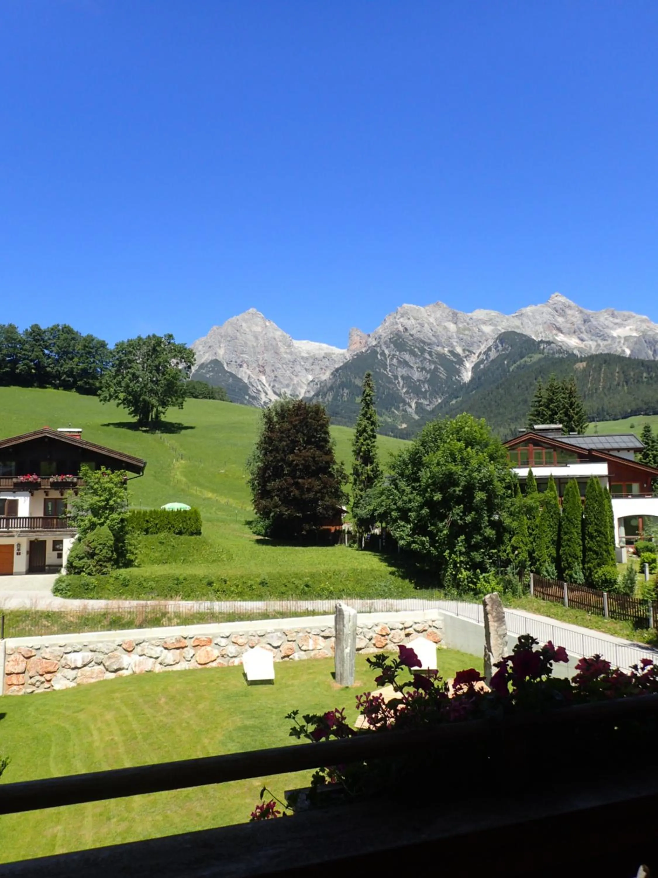 Mountain view in Hotel Sonnenlicht Maria Alm