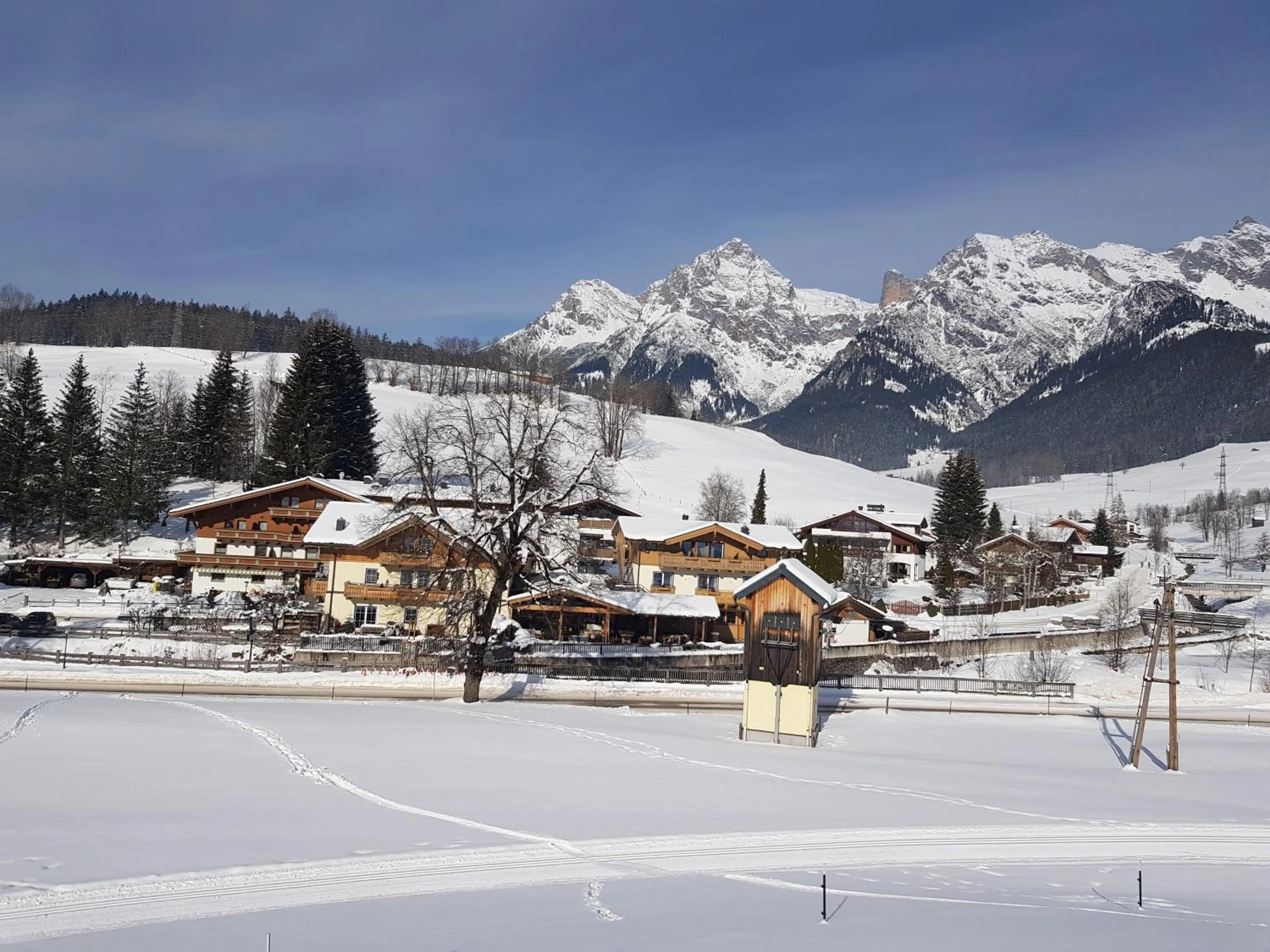 Property building in Hotel Sonnenlicht Maria Alm