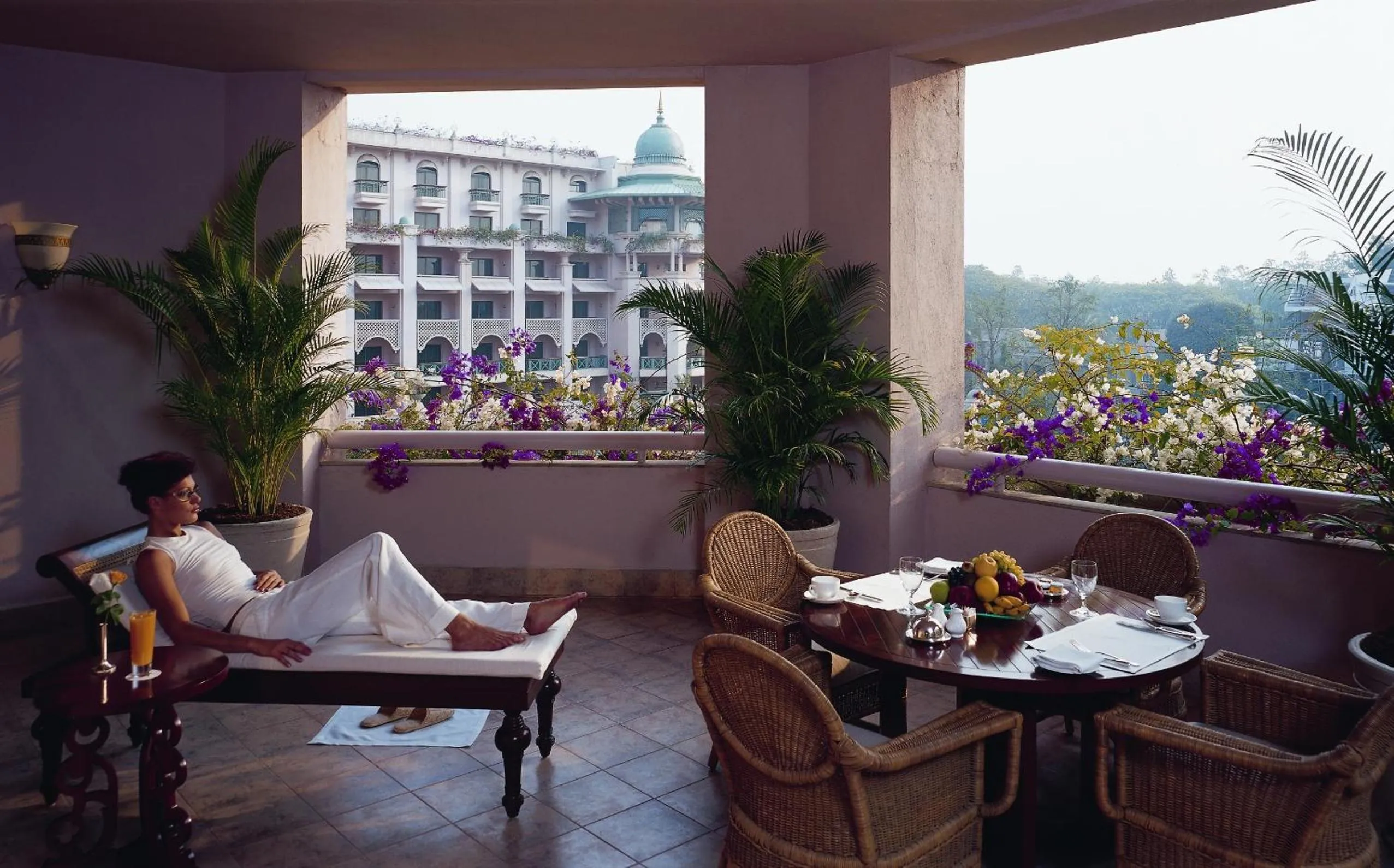 Balcony/Terrace in The Leela Palace Bengaluru