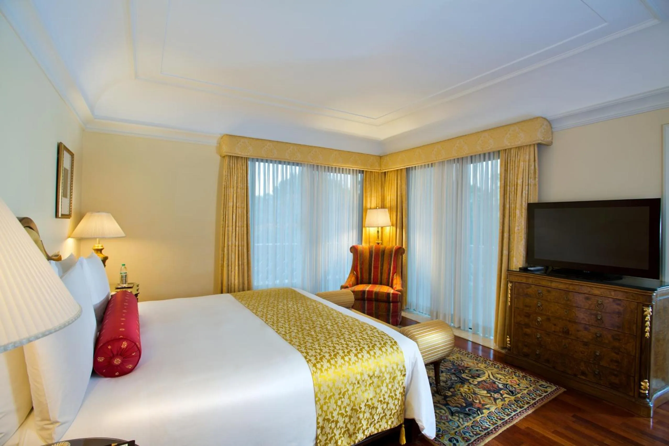 Bedroom, Bed in The Leela Palace Bengaluru