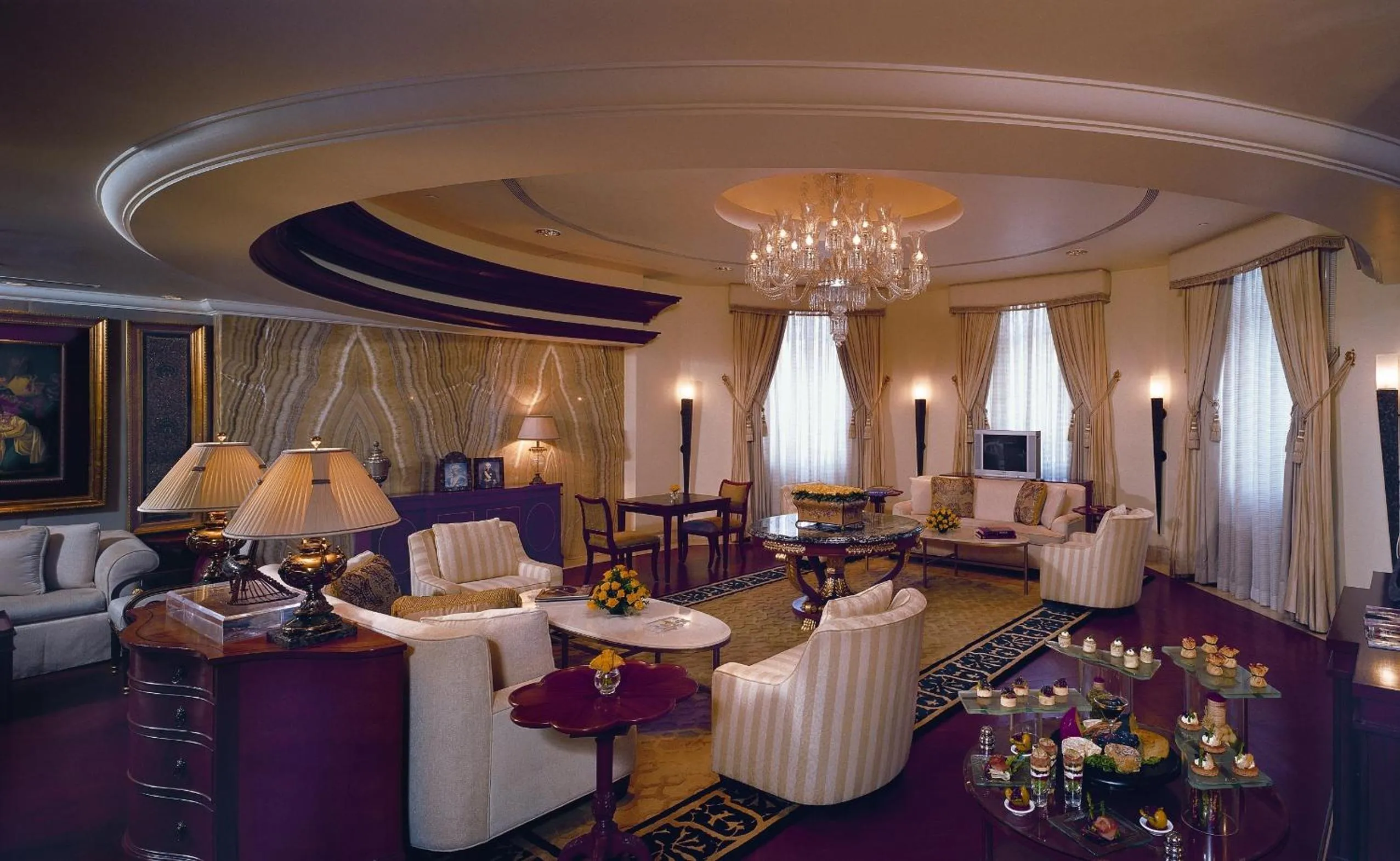 Living room in The Leela Palace Bengaluru