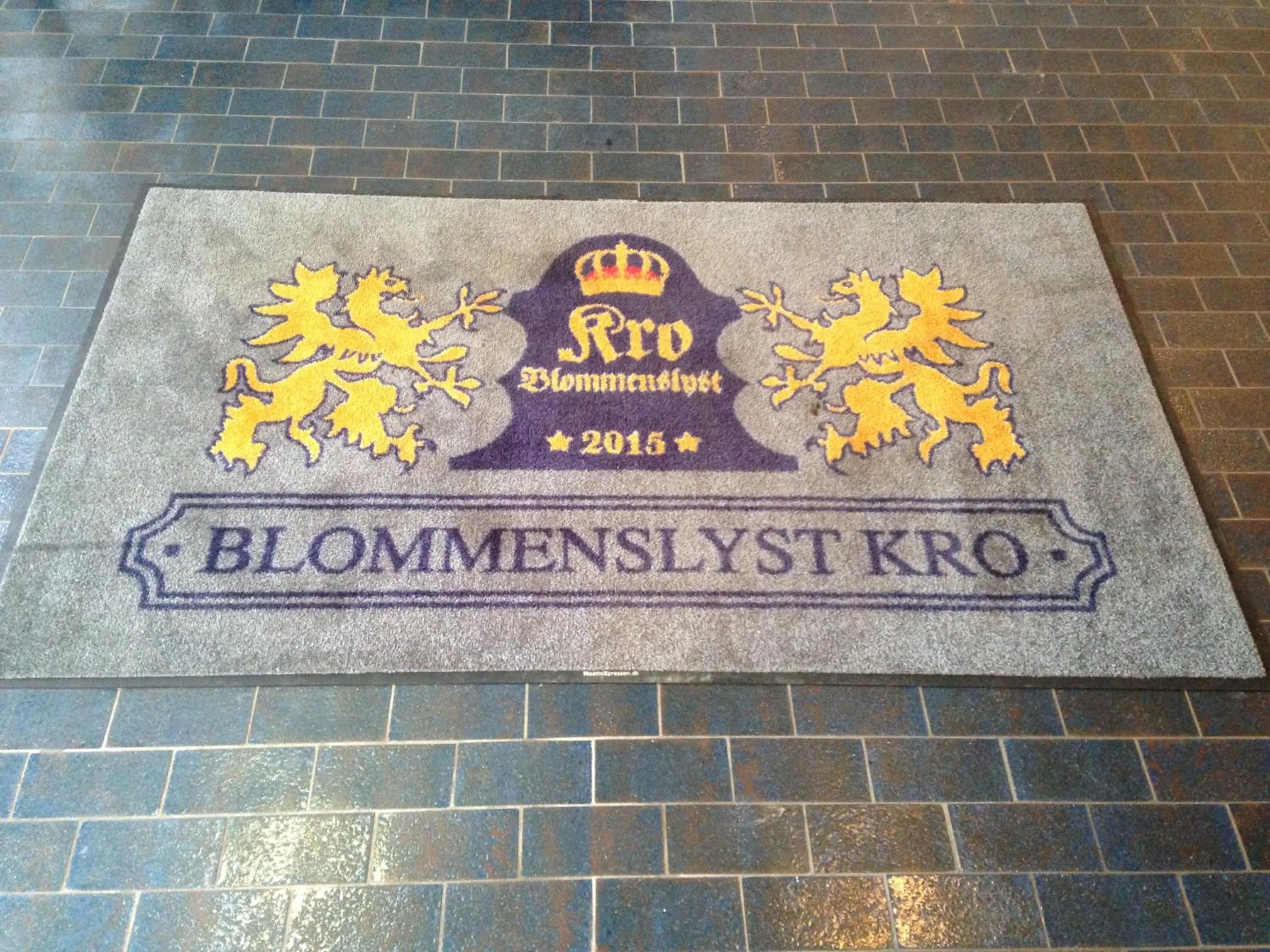 Logo/Certificate/Sign in Blommenslyst Kro
