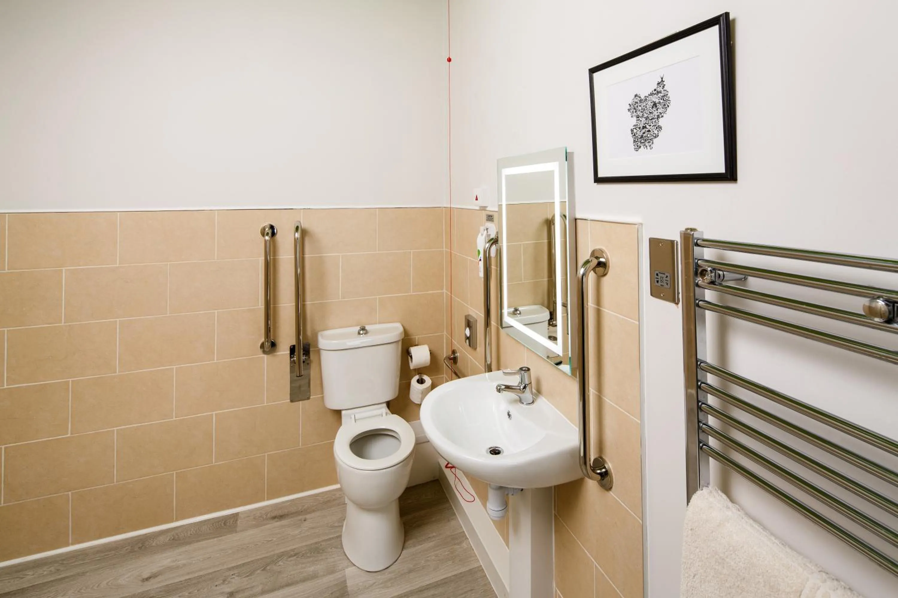 Toilet, Bathroom in ibis Styles Birmingham Oldbury