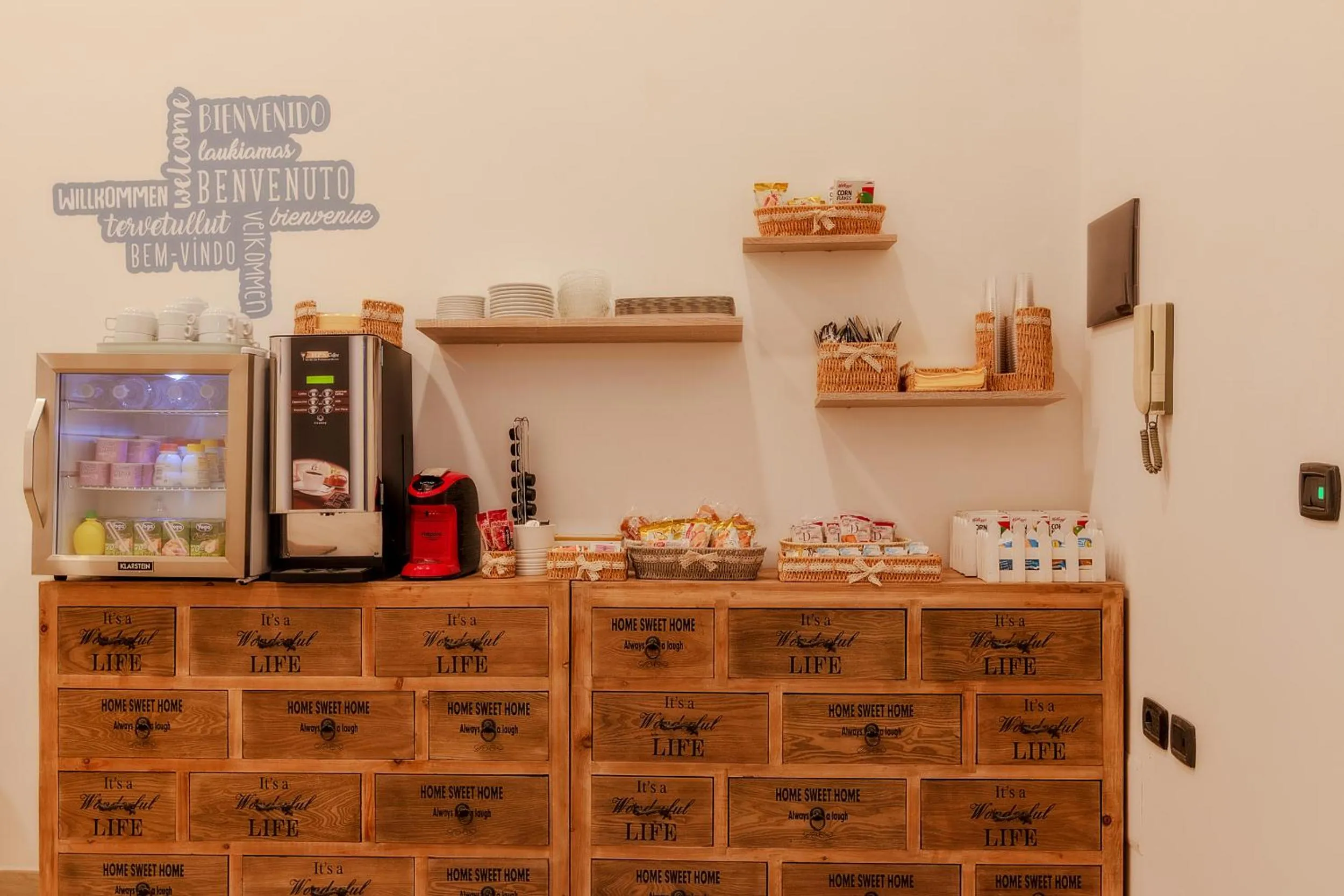 Food close-up in B&B Mariella's House