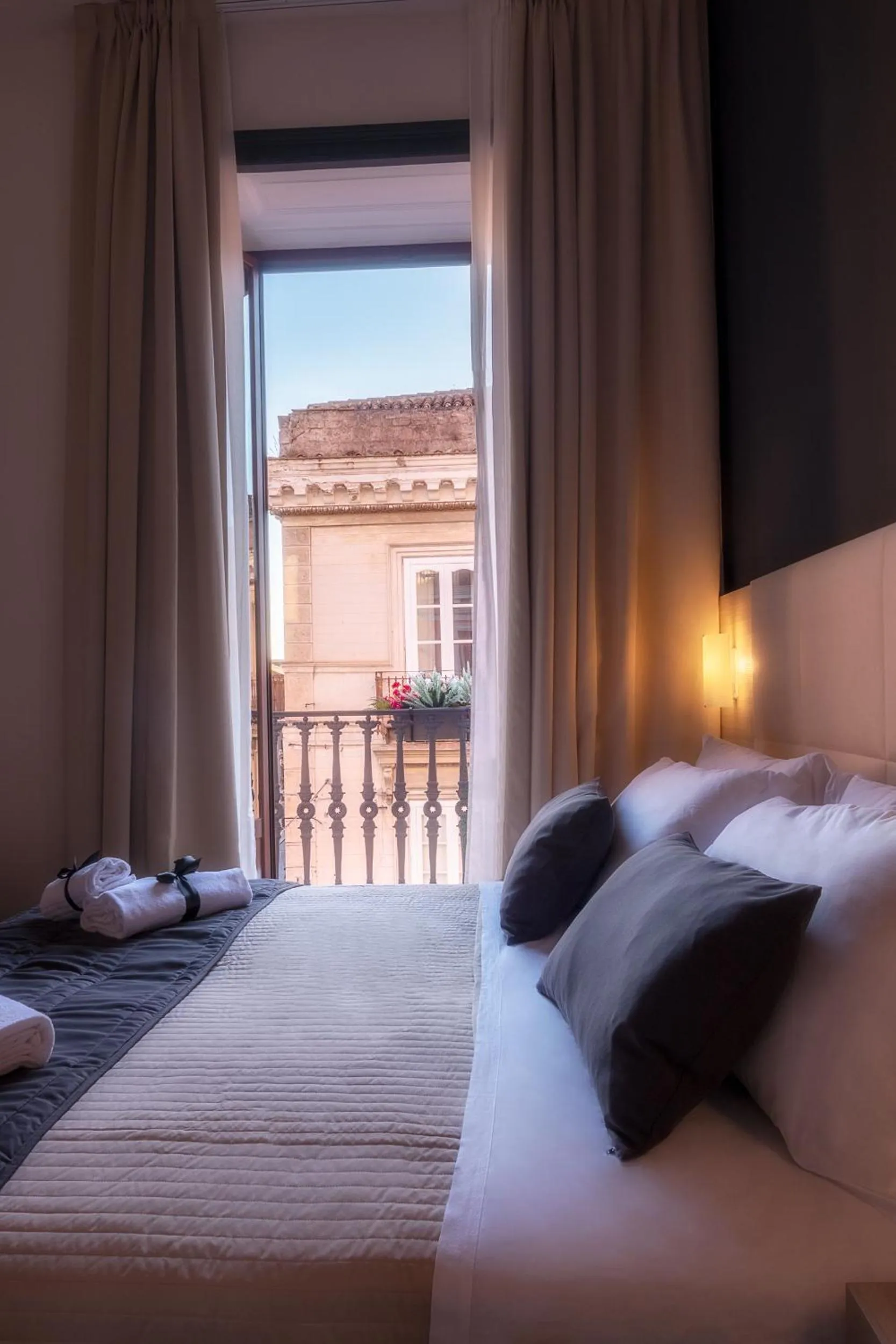 Balcony/Terrace, Bed in B&B Mariella's House