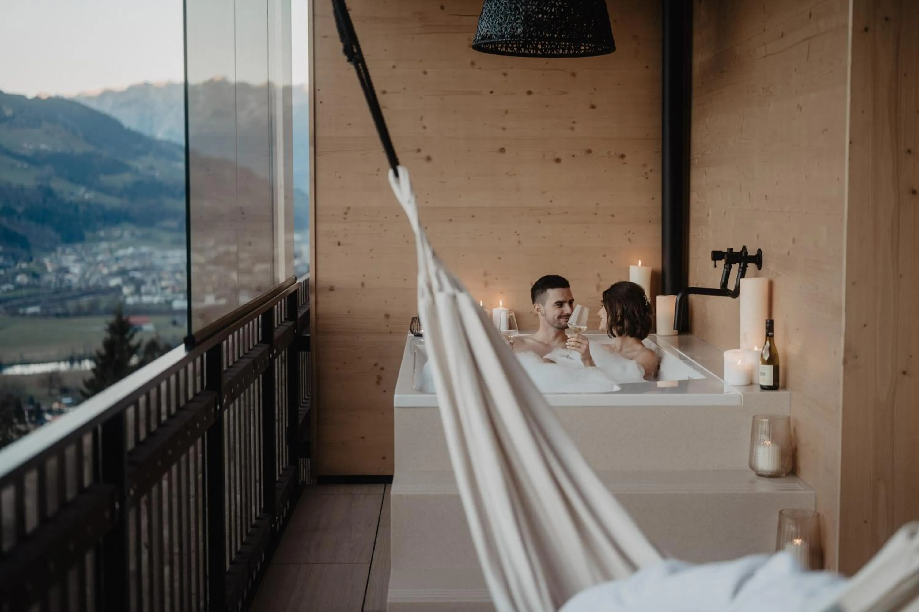 Open Air Bath in Hotel Berghof - St Johann in Salzburg