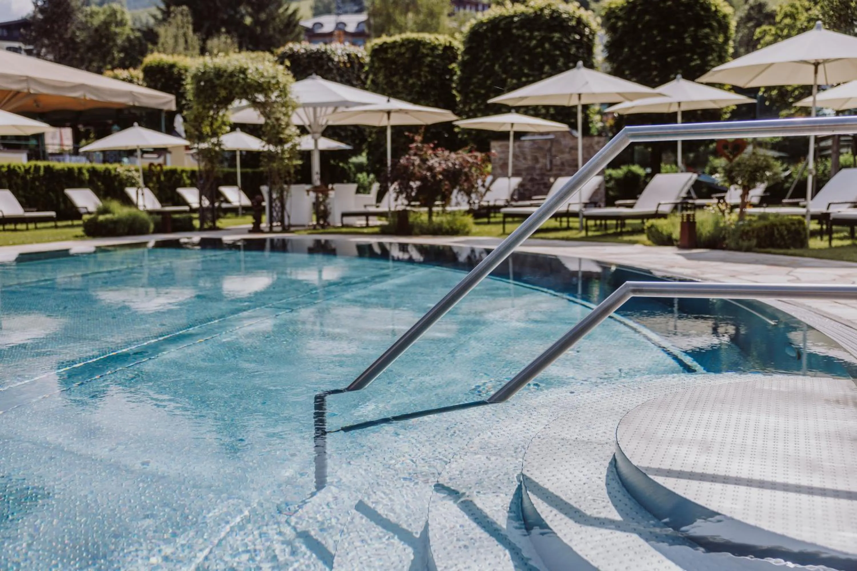 Swimming pool in Hotel Berghof - St Johann in Salzburg