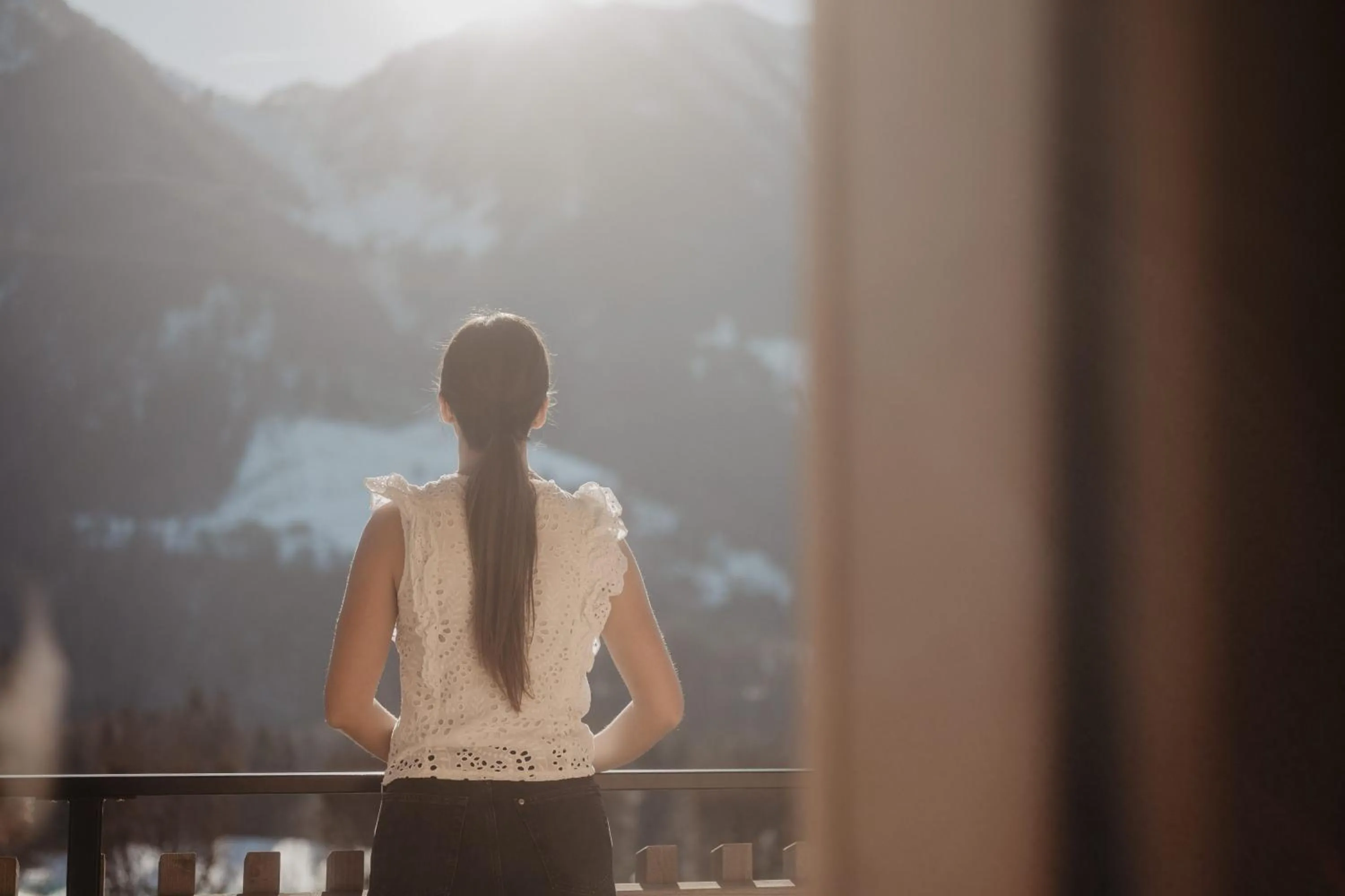 View (from property/room) in Hotel Berghof - St Johann in Salzburg