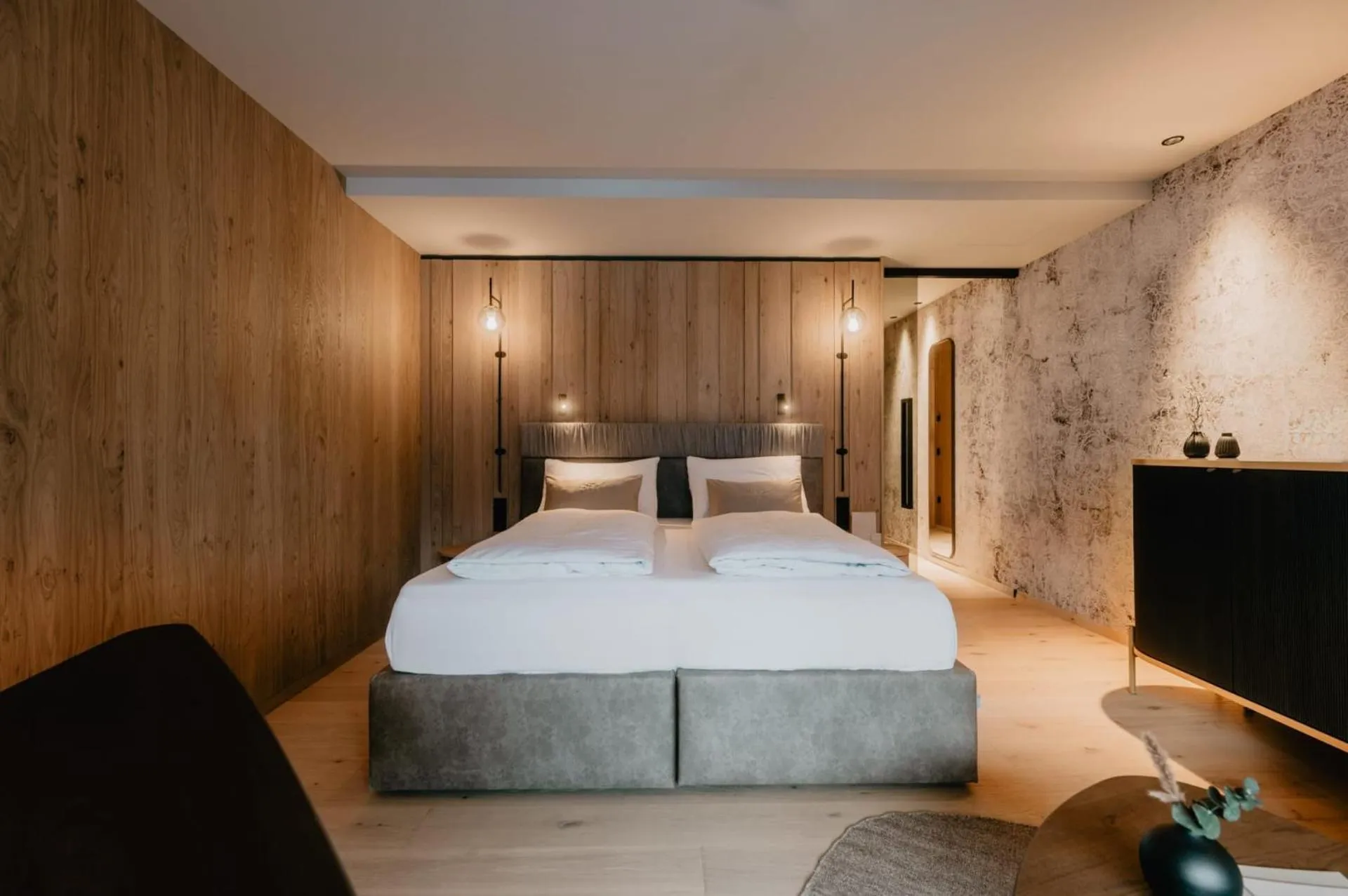 Bed in Hotel Berghof - St Johann in Salzburg