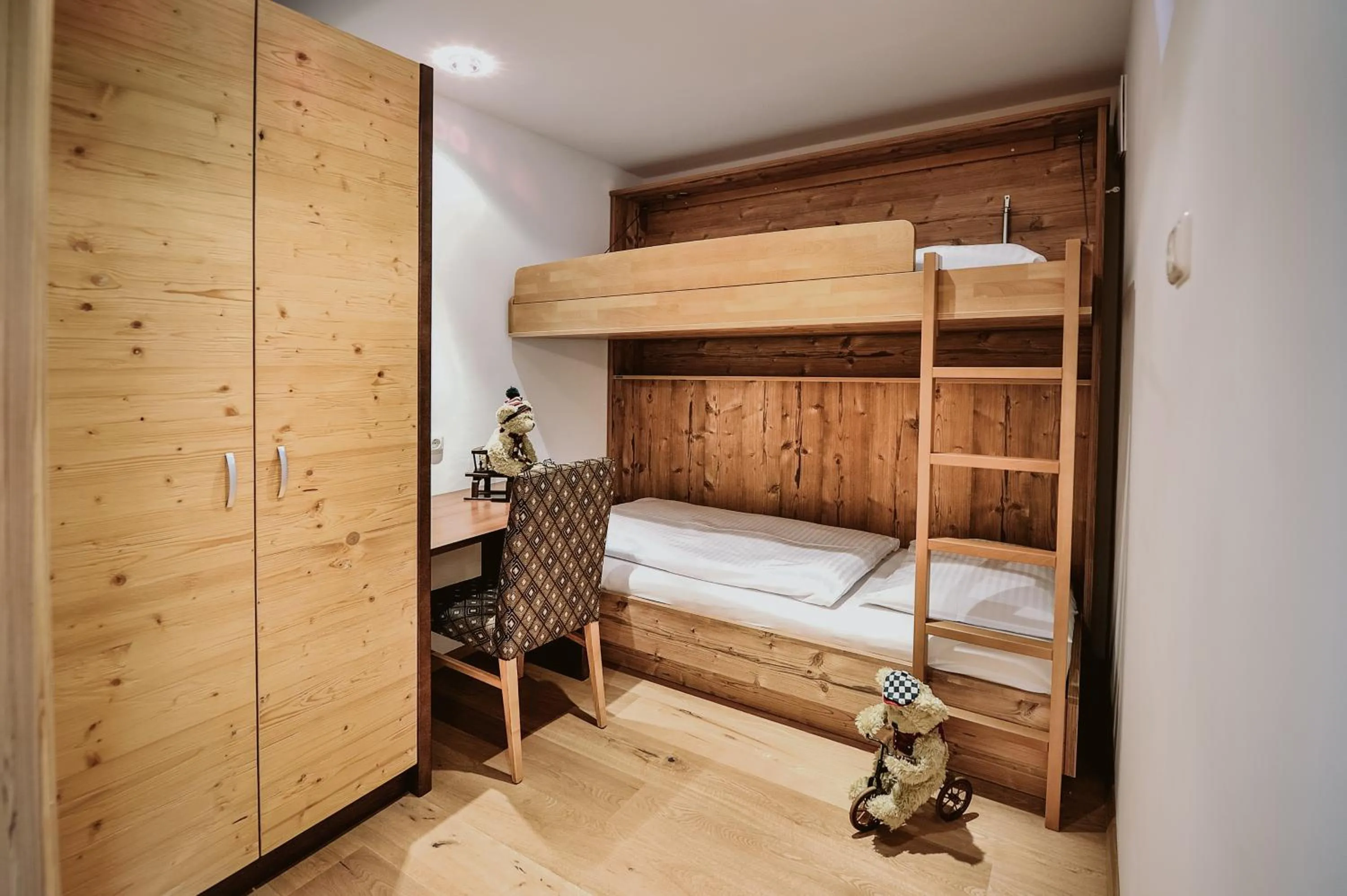 Bed in Verwöhnhotel Berghof