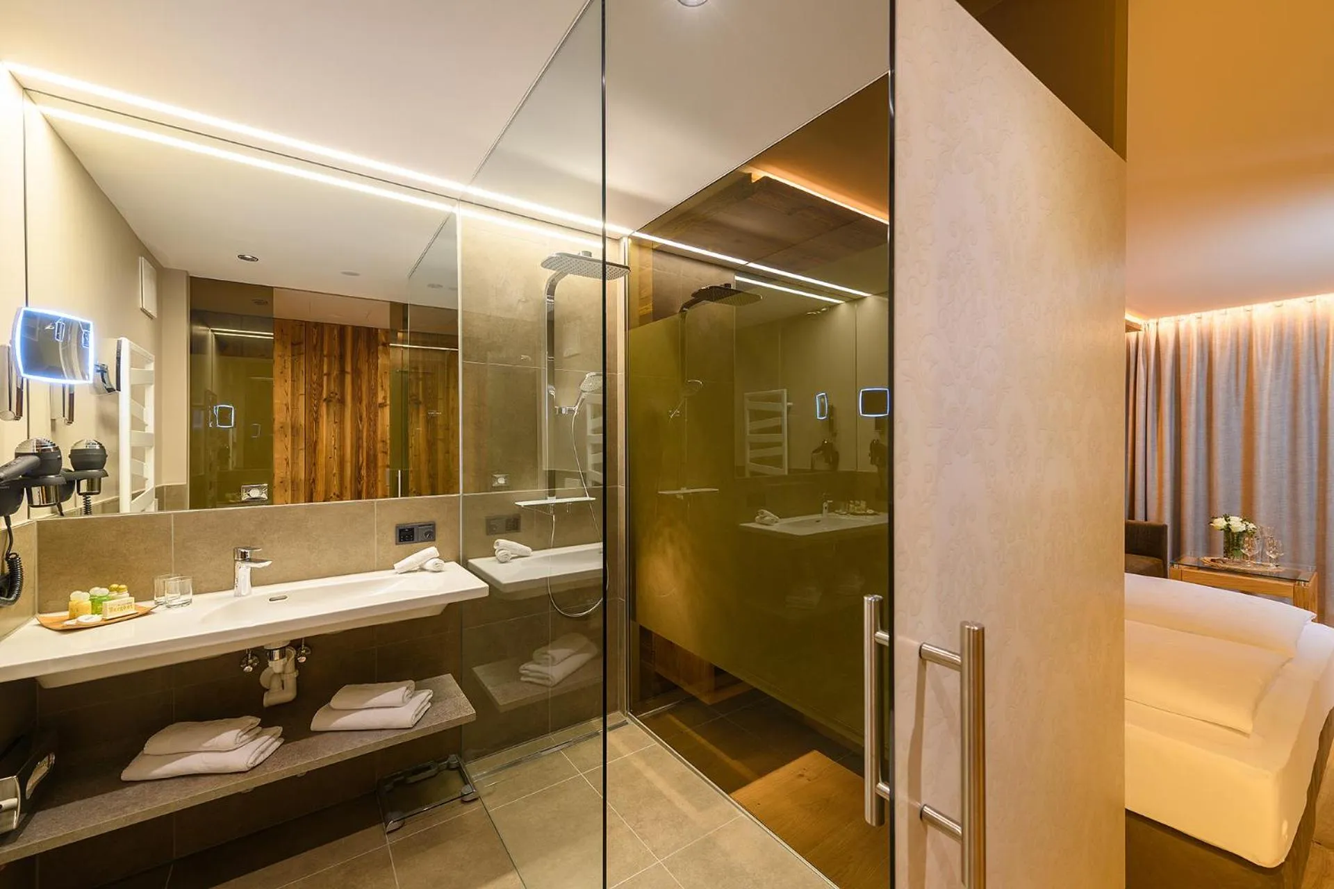 Bathroom in Verwöhnhotel Berghof