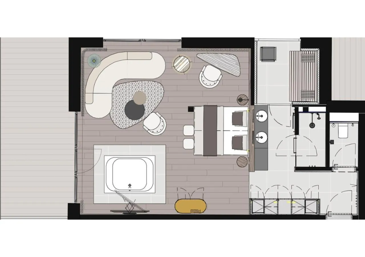 Floor plan in Hotel Berghof - St Johann in Salzburg