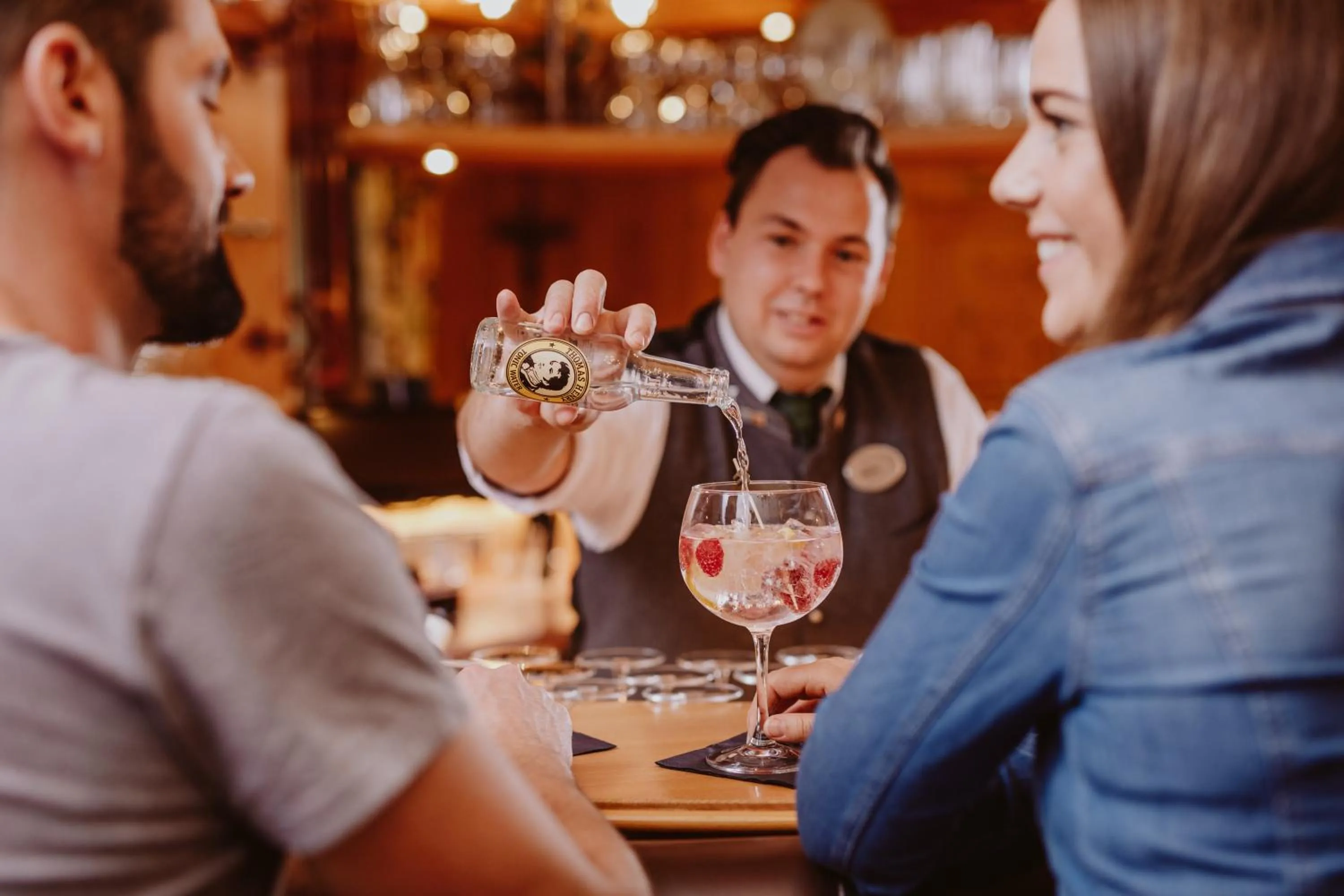 Lounge or bar, Guests in Verwöhnhotel Berghof