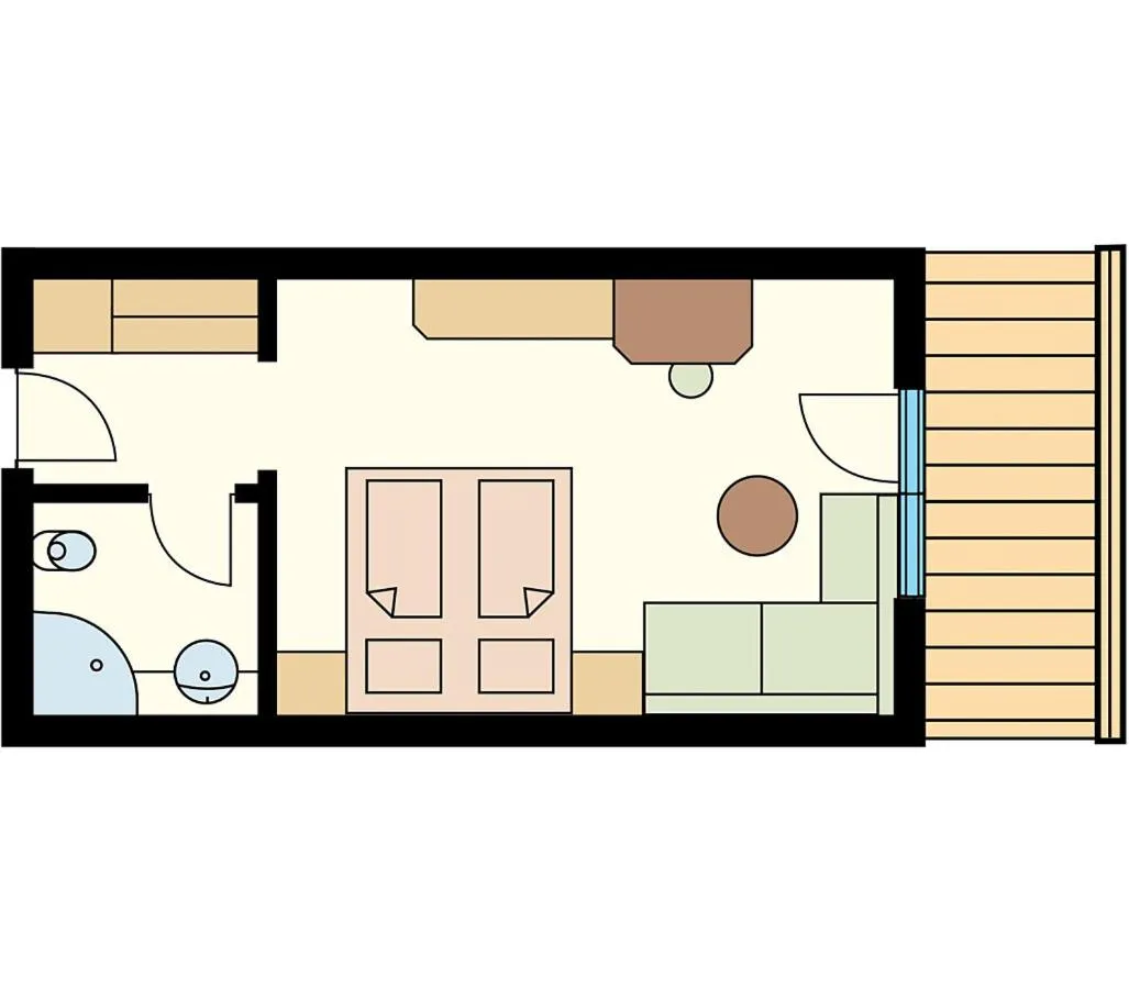 Photo of the whole room, Floor Plan in Verwöhnhotel Berghof