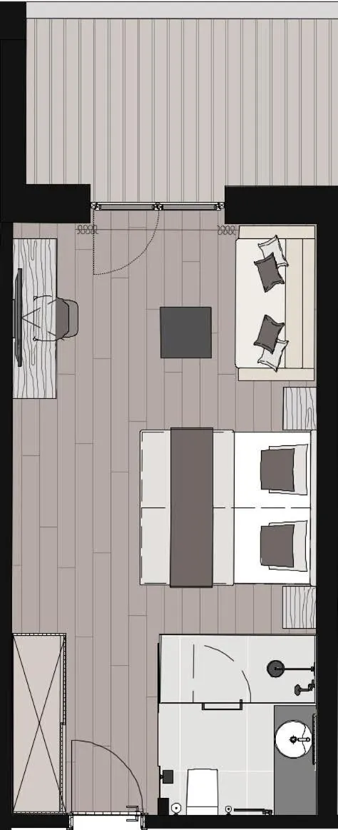 Floor Plan in Verwöhnhotel Berghof