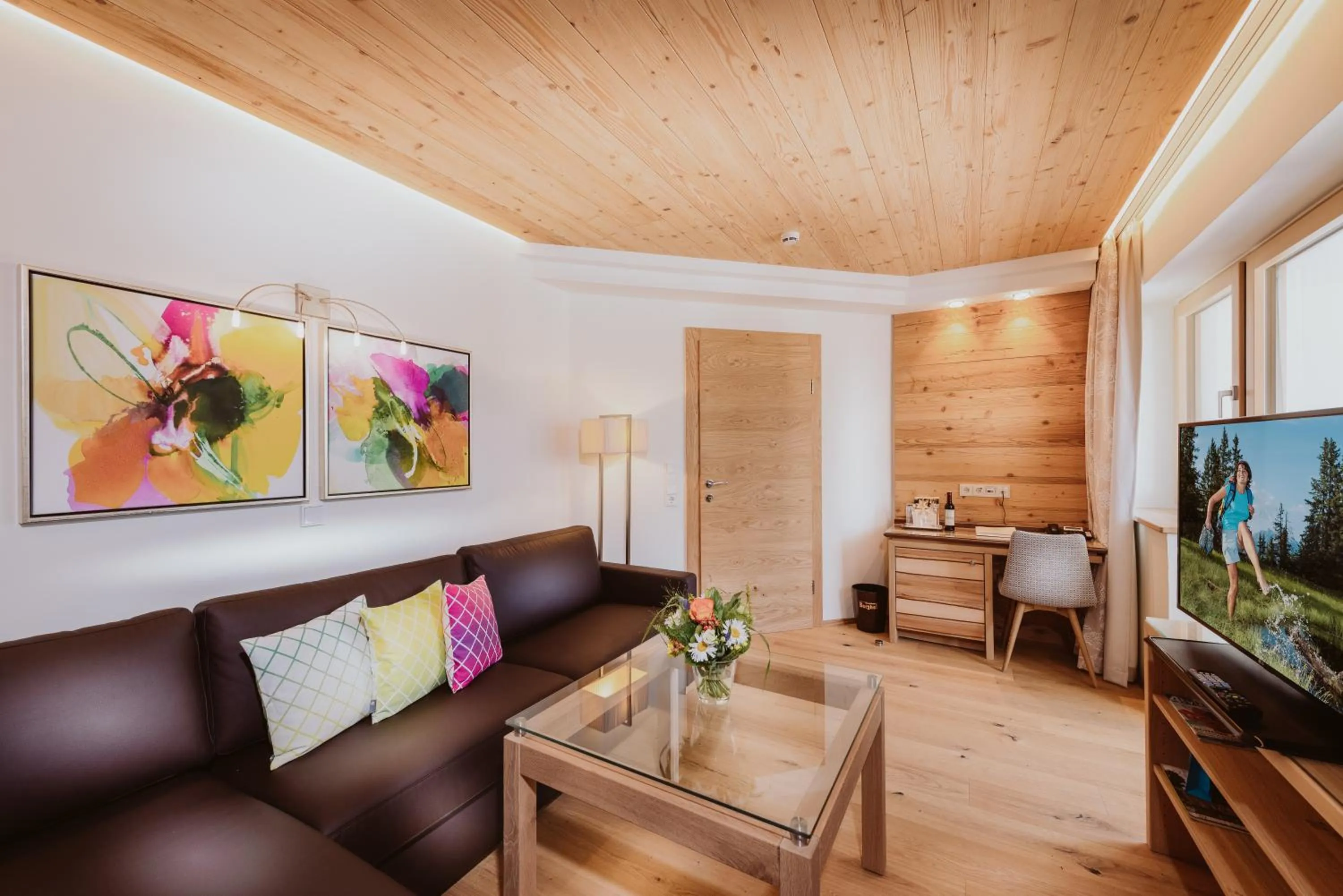 Seating Area in Verwöhnhotel Berghof