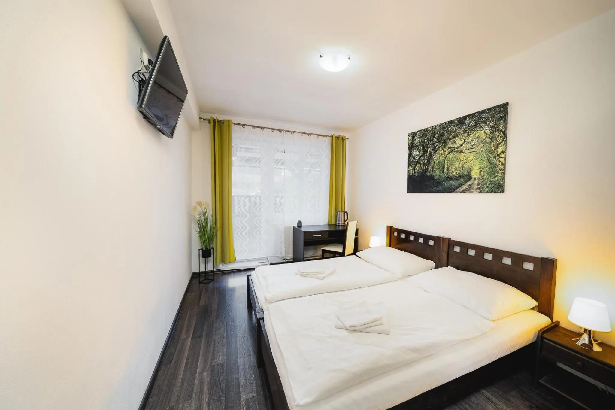 Bed in Leone Penzion&Restaurant