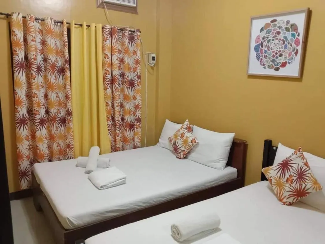 Bed in A's Azotea de Bohol