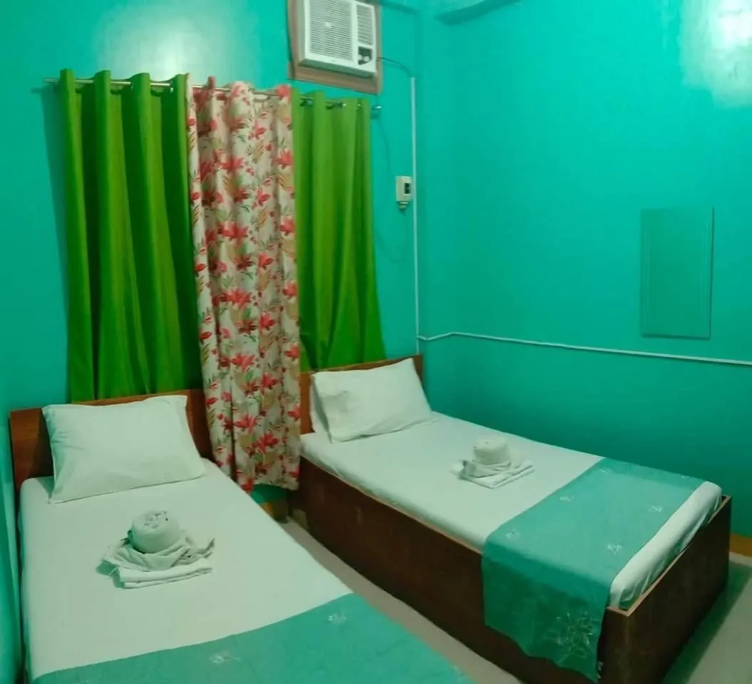 Bed in A's Azotea de Bohol