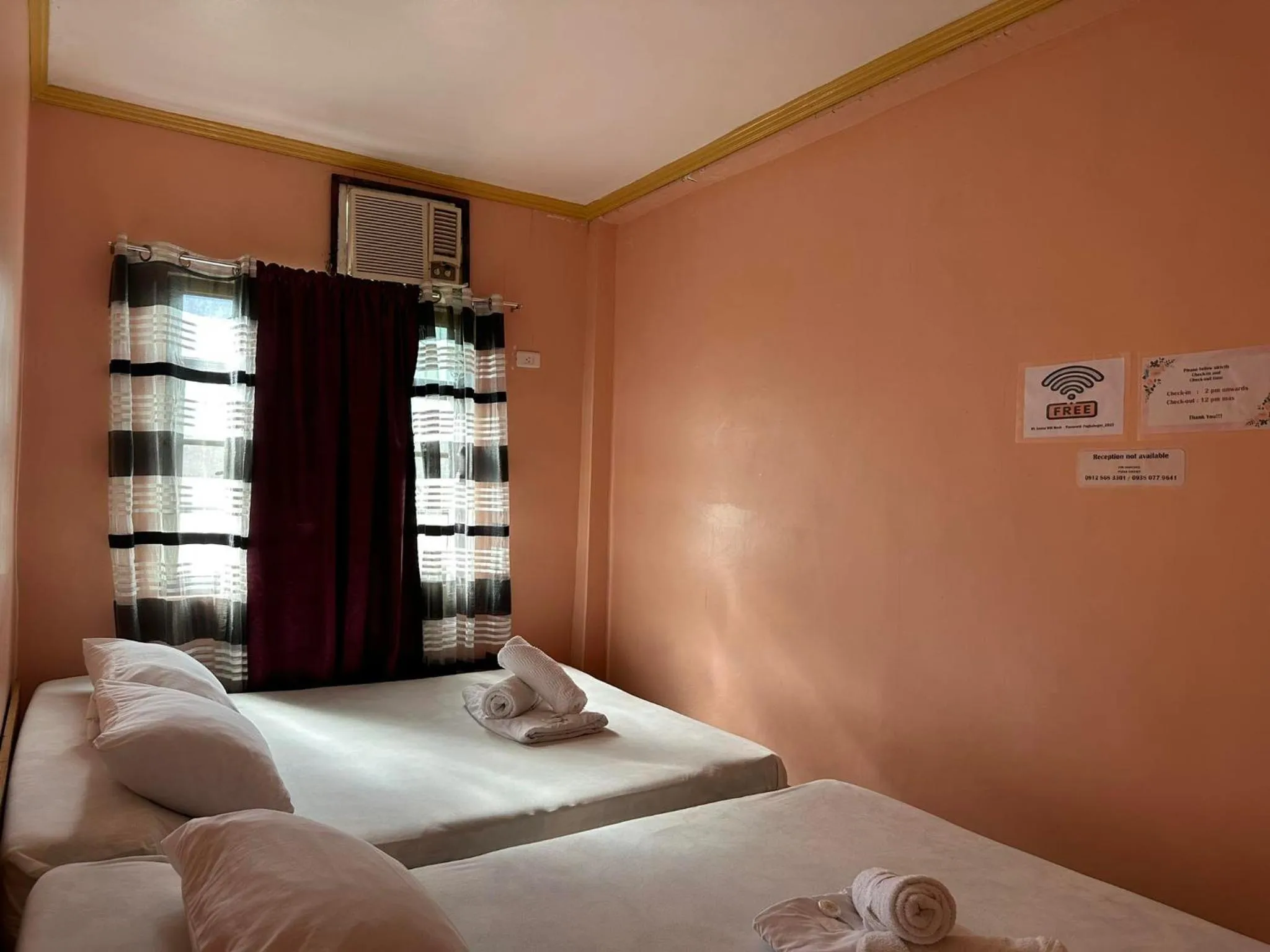 Bed in A's Azotea de Bohol