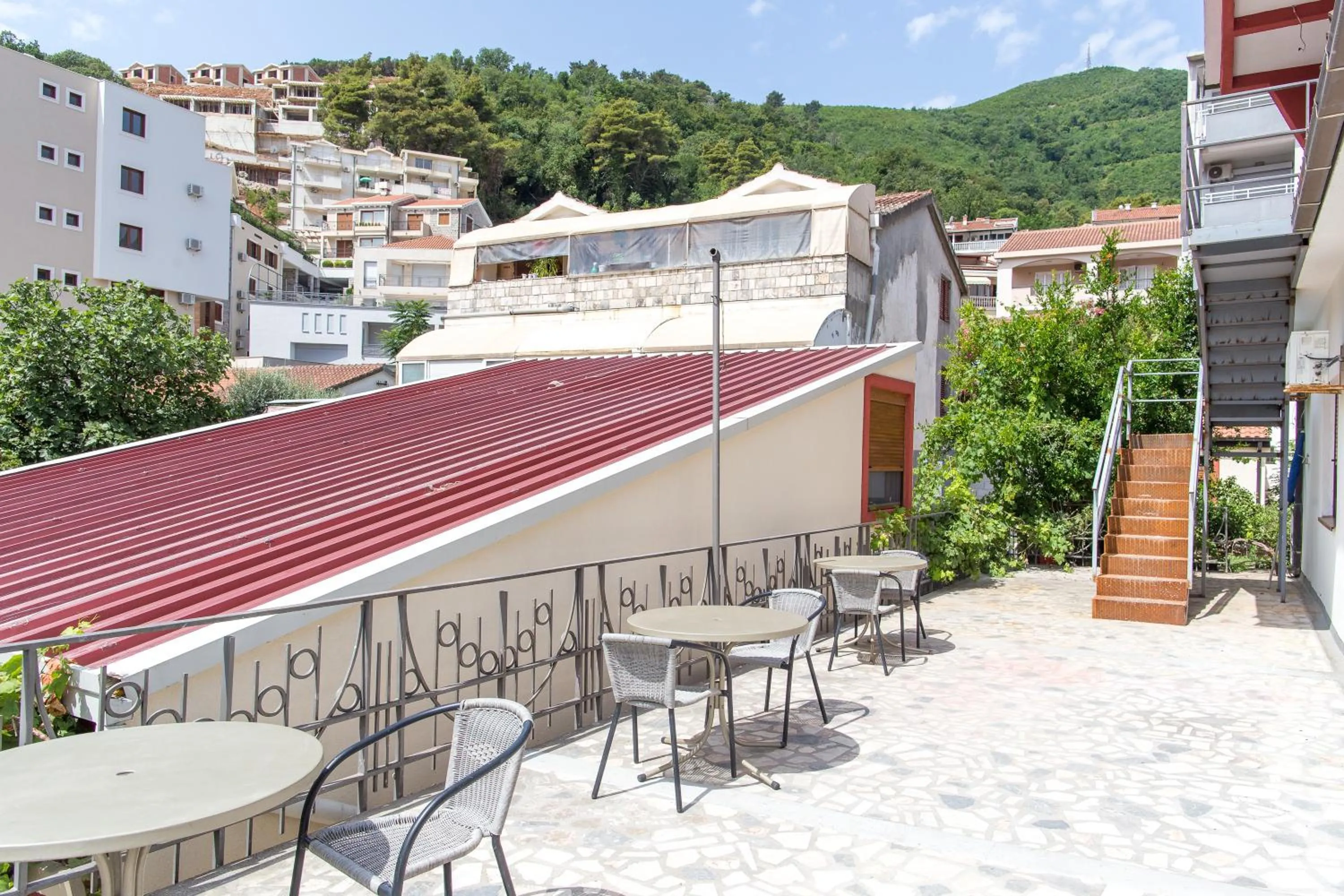 Balcony/Terrace in Guesthouse Blue Coast