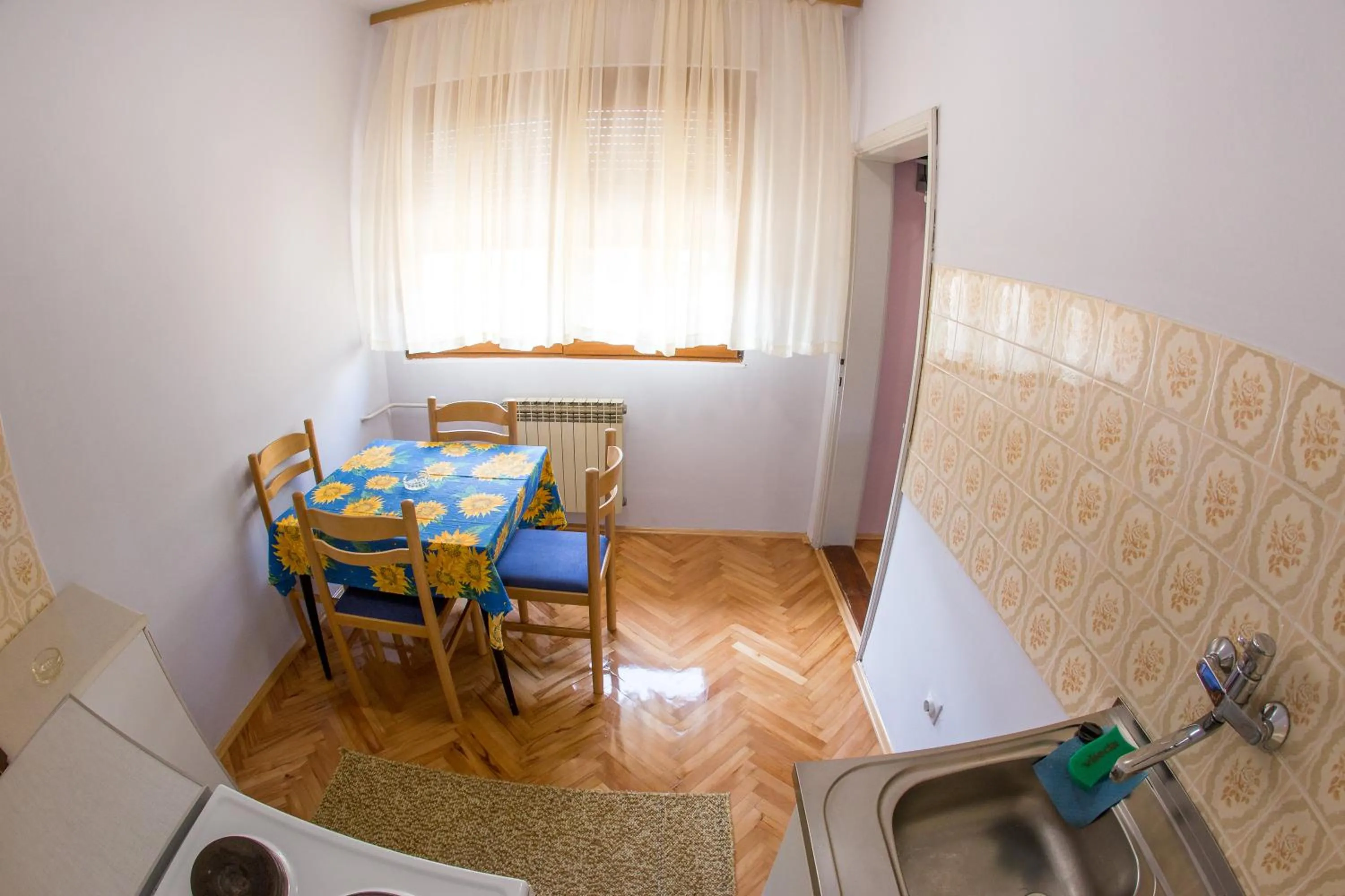 Kitchen or kitchenette in Guesthouse Blue Coast