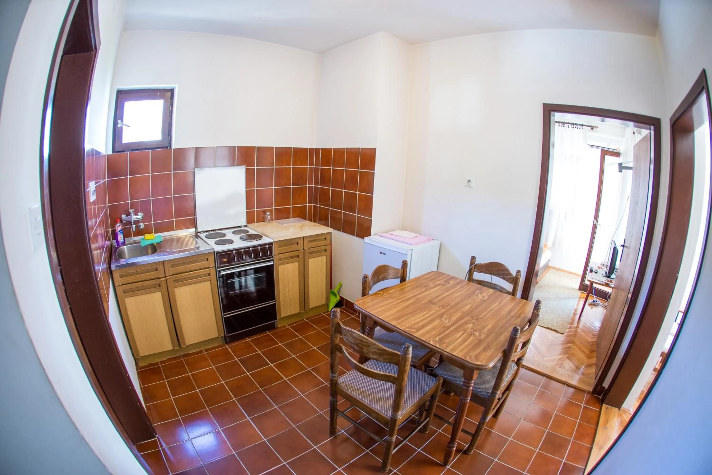 Kitchen or kitchenette in Guesthouse Blue Coast