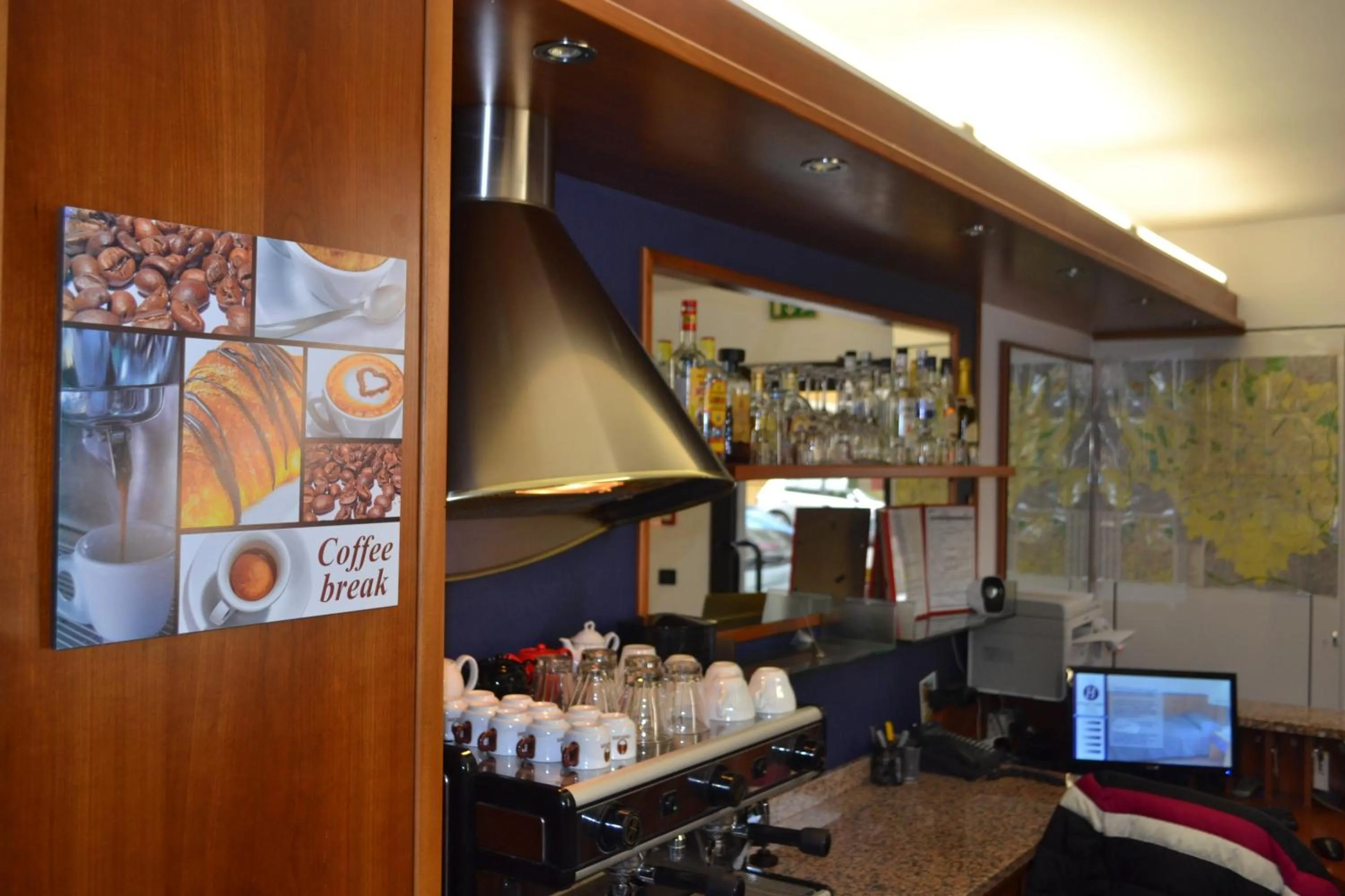 Lounge or bar in Hotel Iride stazione Lambrate Città studi