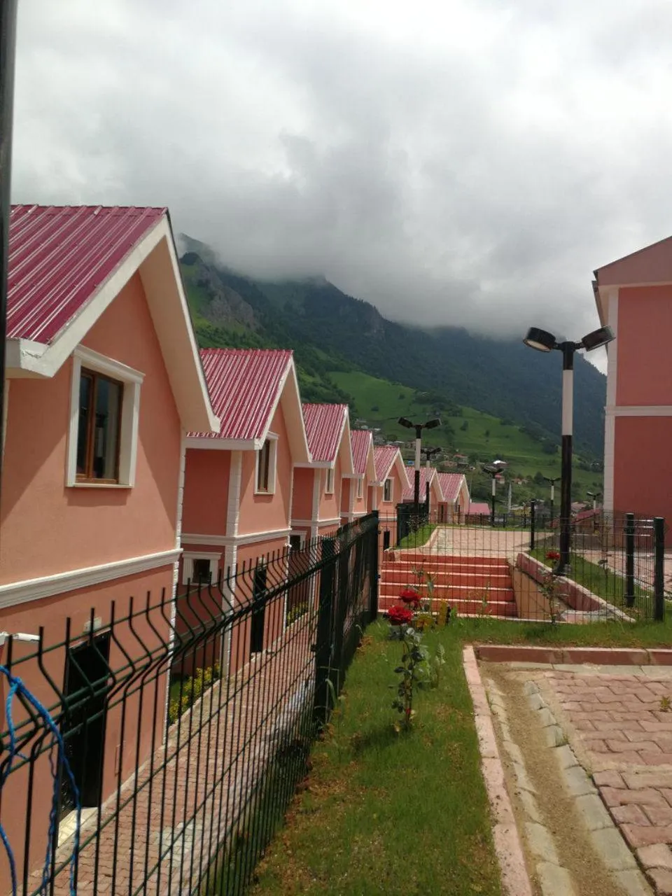 Garden view in Hamsikoy Hotel