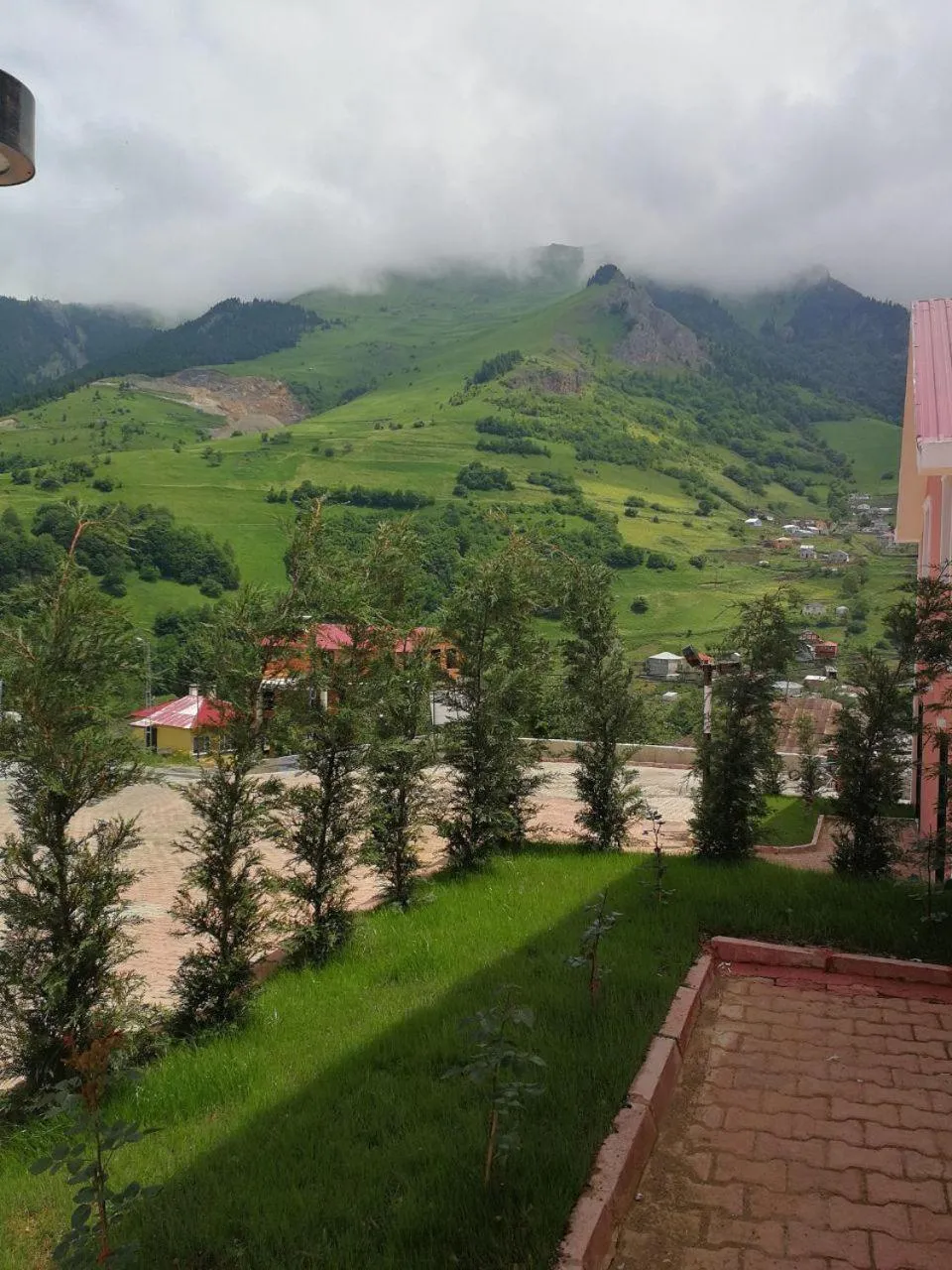 Garden view in Hamsikoy Hotel