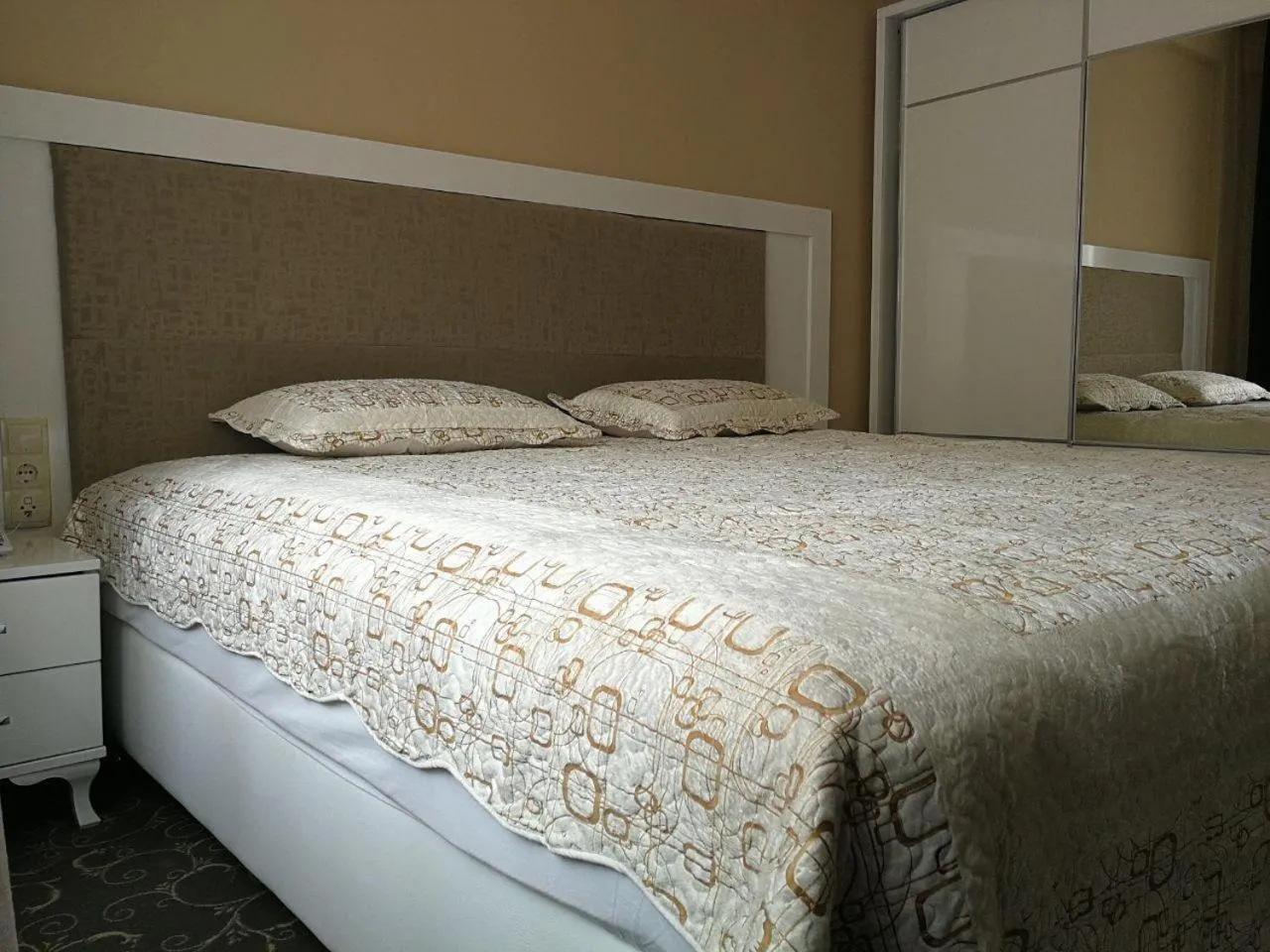 Bed in Hamsikoy Hotel