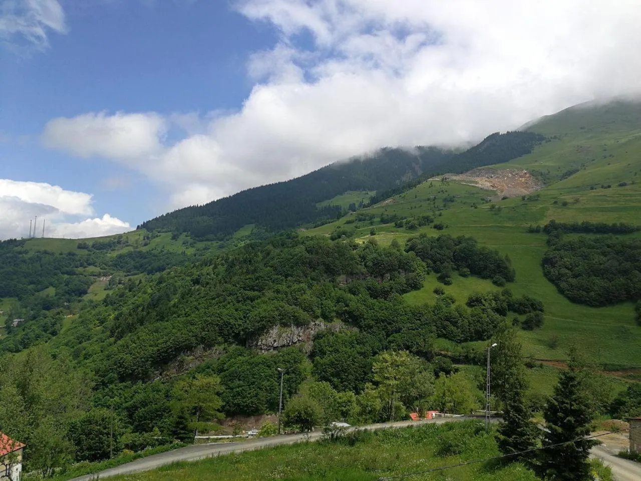 Mountain view in Hamsikoy Hotel