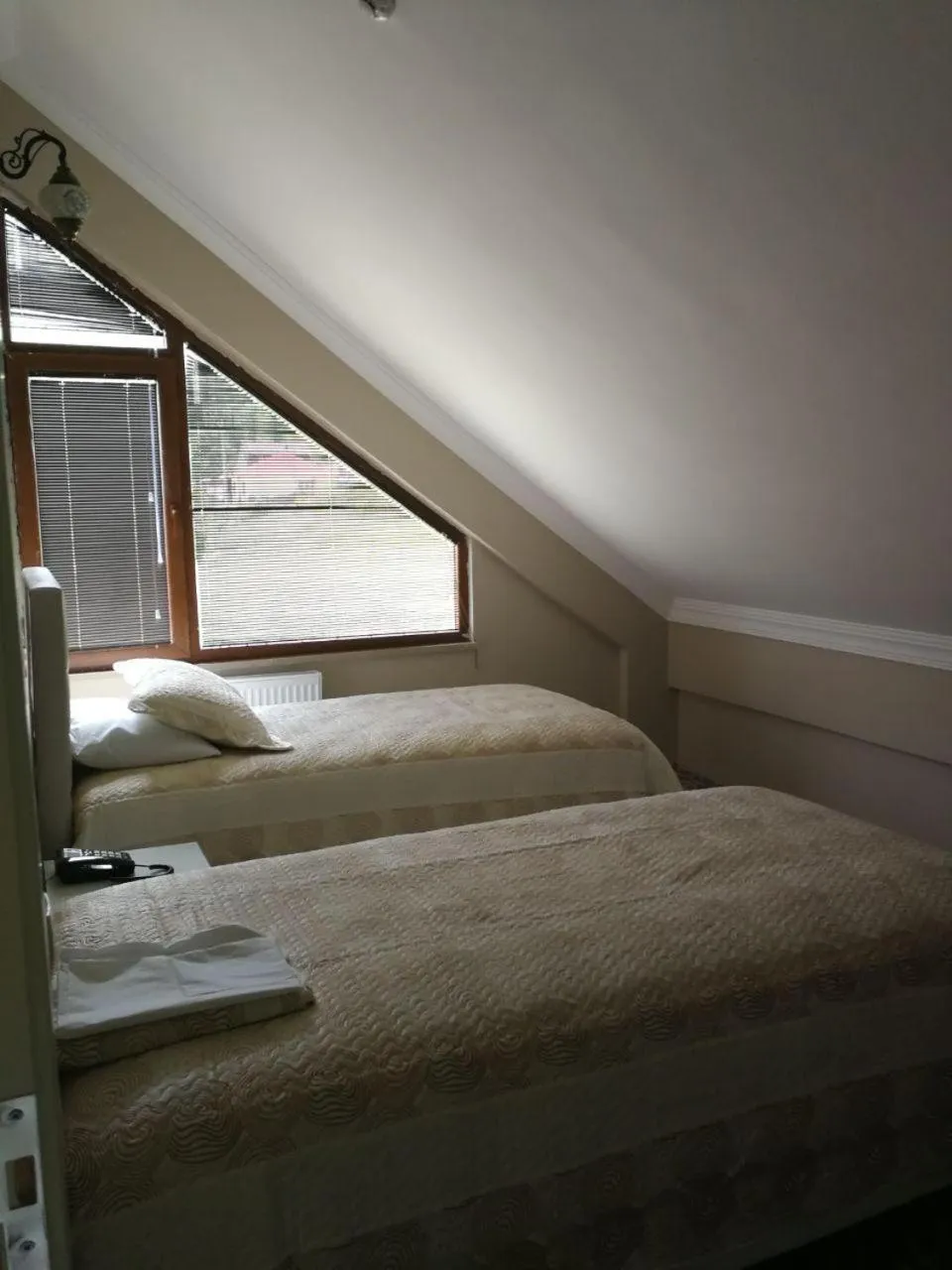 Bed in Hamsikoy Hotel