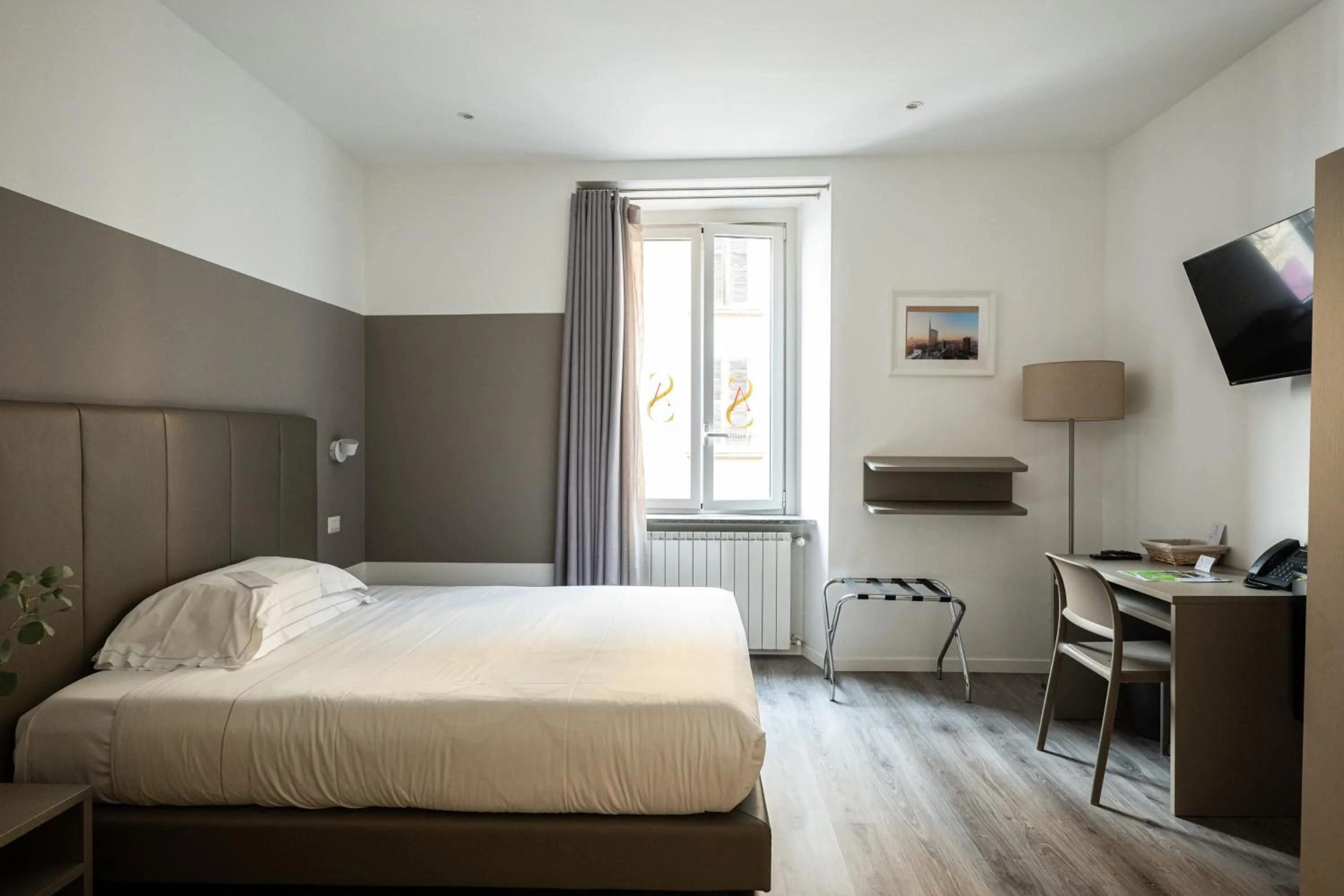 View (from property/room), Bed in Ai Suma Hotel