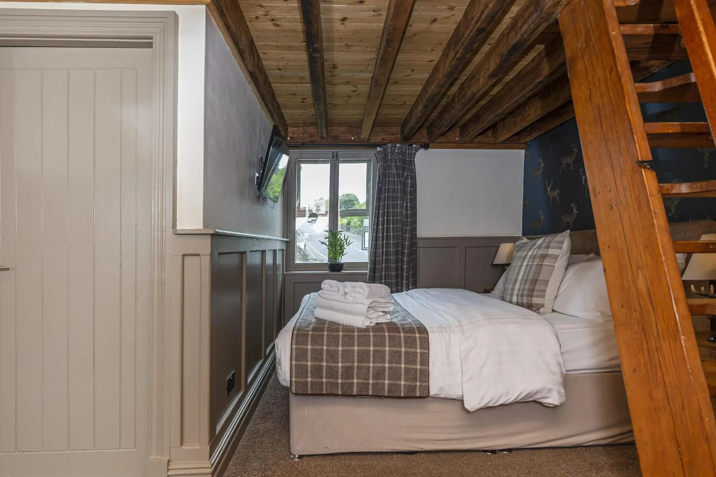 Bedroom, Bed in The Fleece Inn at Barkisland Bedroom, Bed in The Fleece Inn at Barkisland