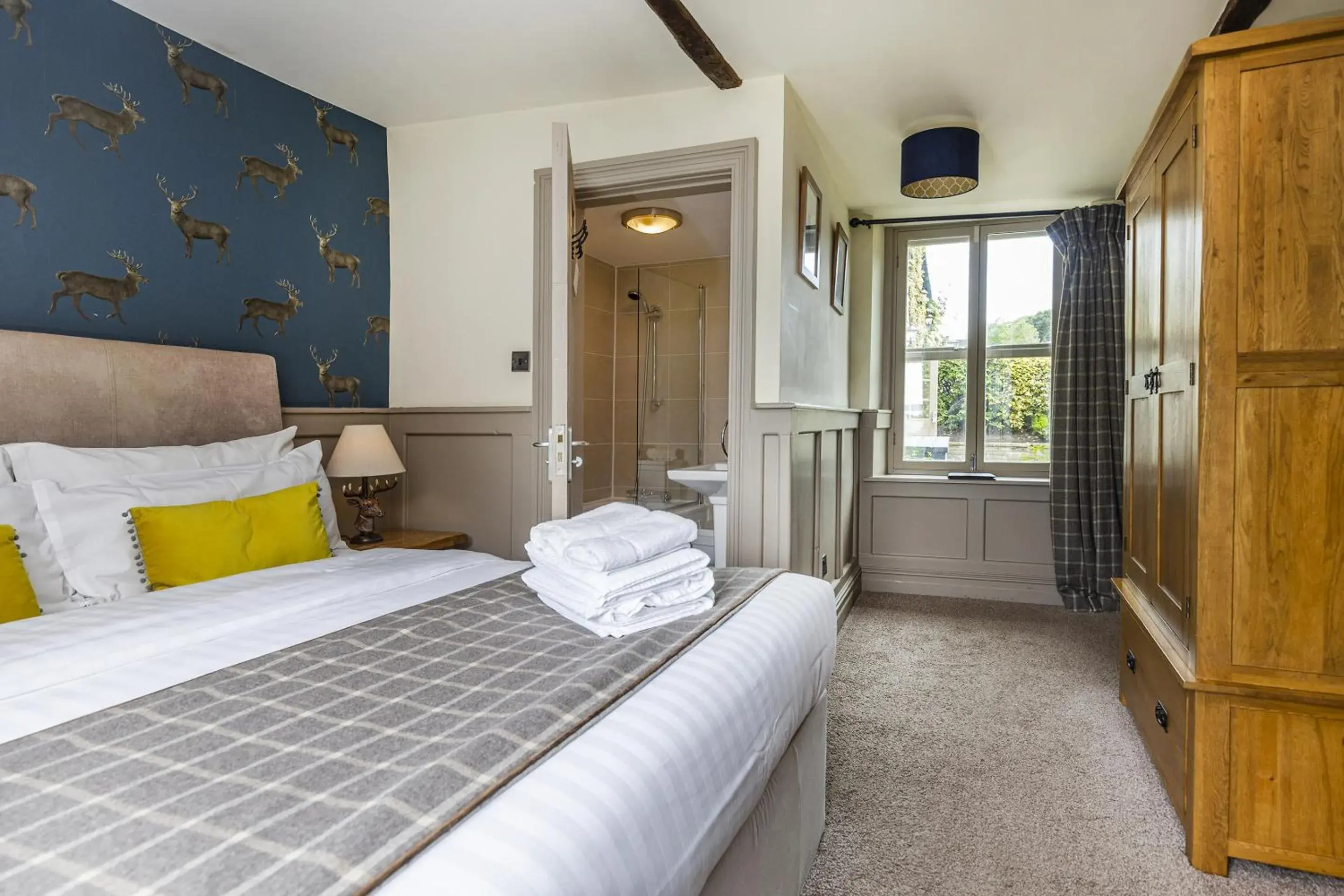 Bedroom, Bed in The Fleece Inn at Barkisland Bedroom, Bed in The Fleece Inn at Barkisland