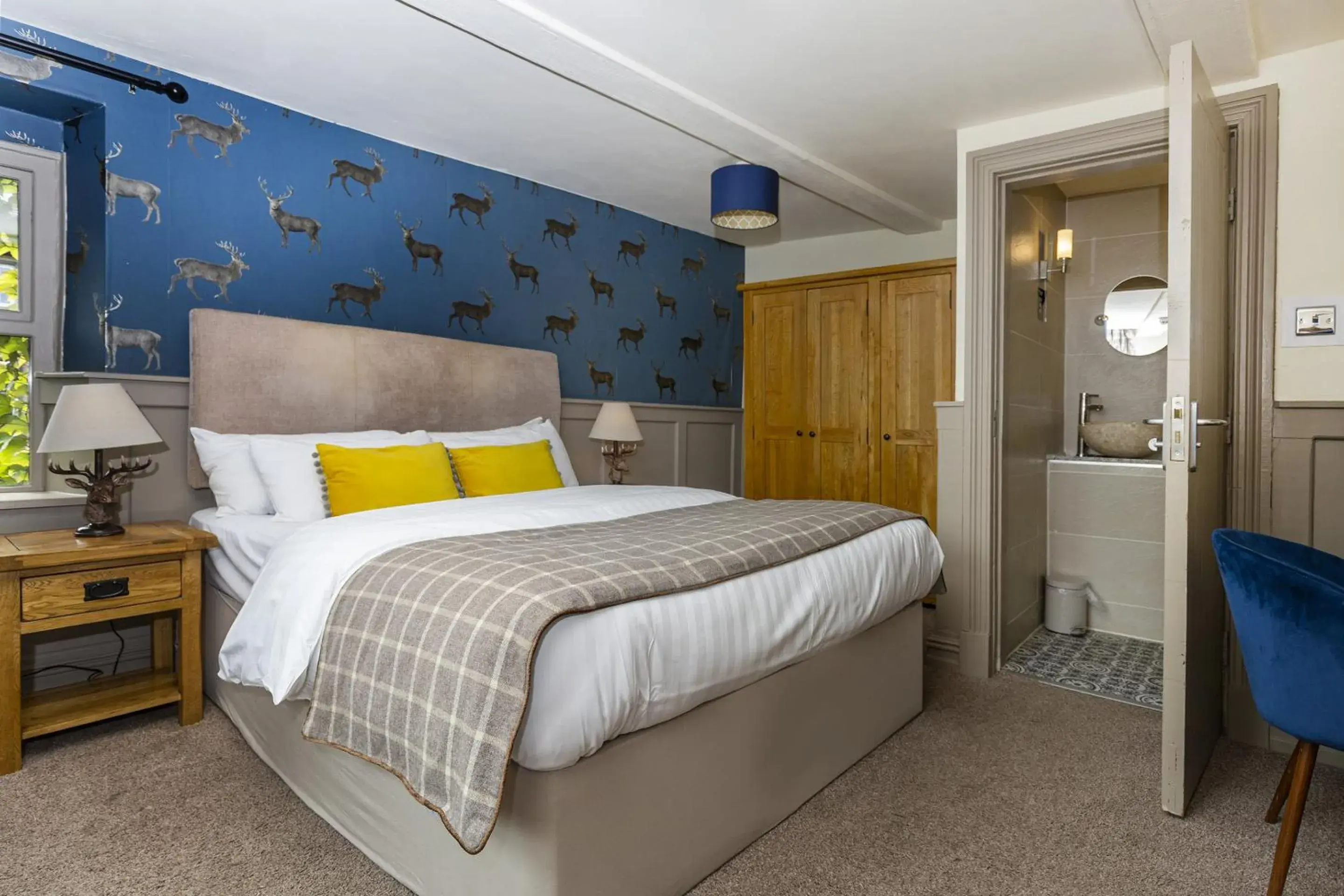 Bedroom, Bed in The Fleece Inn at Barkisland Bedroom, Bed in The Fleece Inn at Barkisland