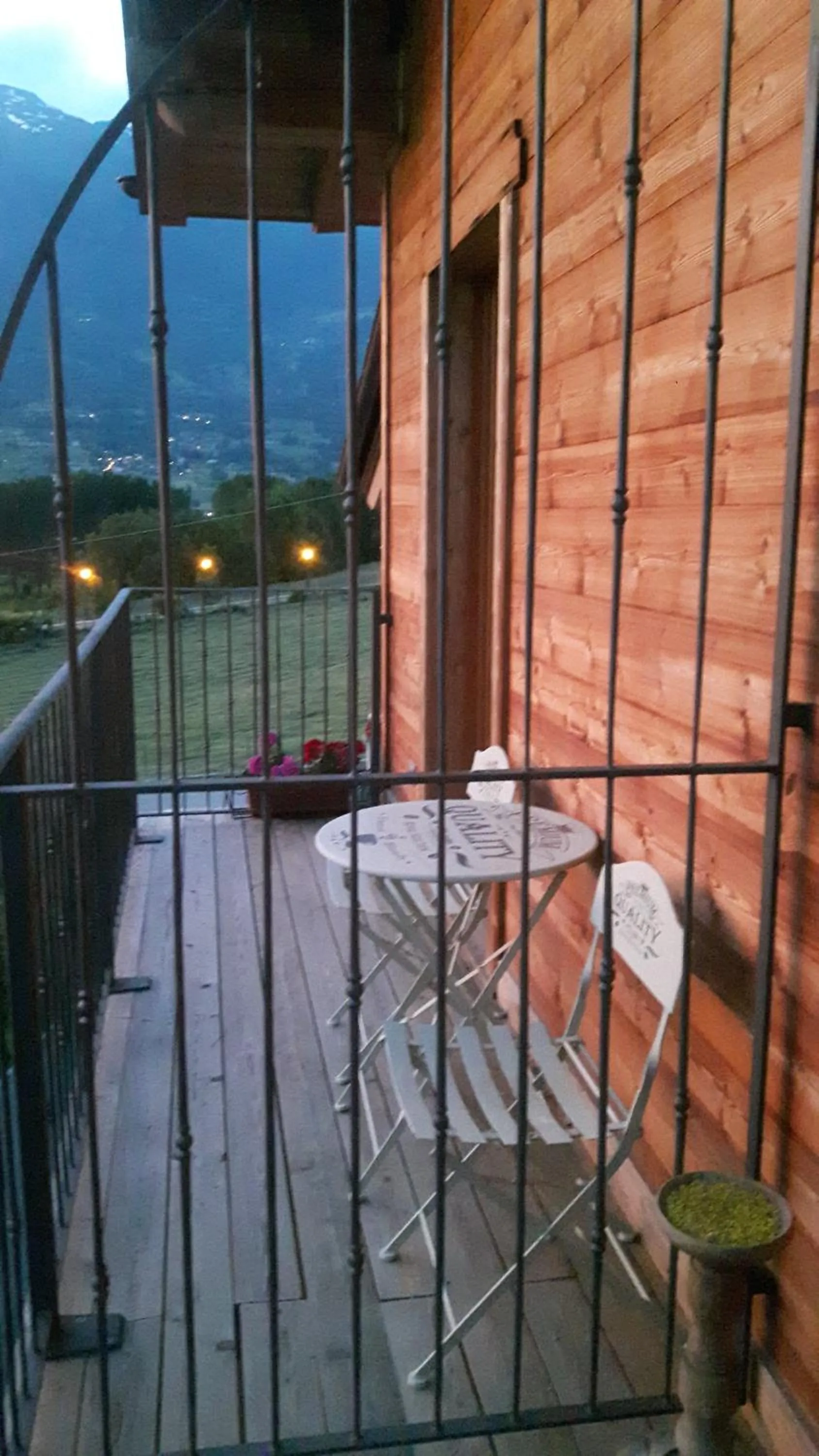 Mountain view in La locanda del Mulino