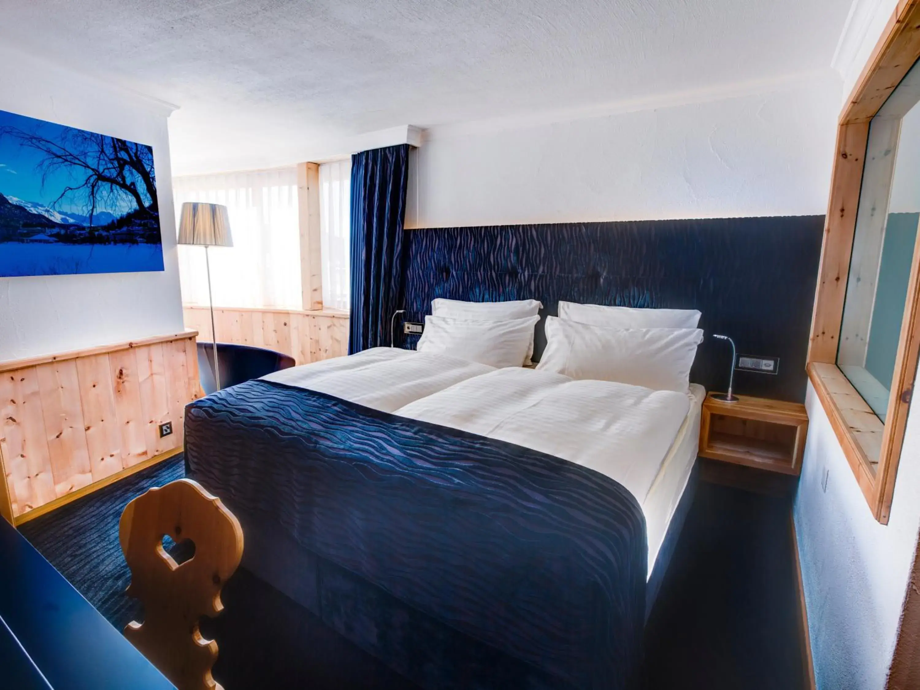 Bed in Hotel San Gian Bed in Hotel San Gian