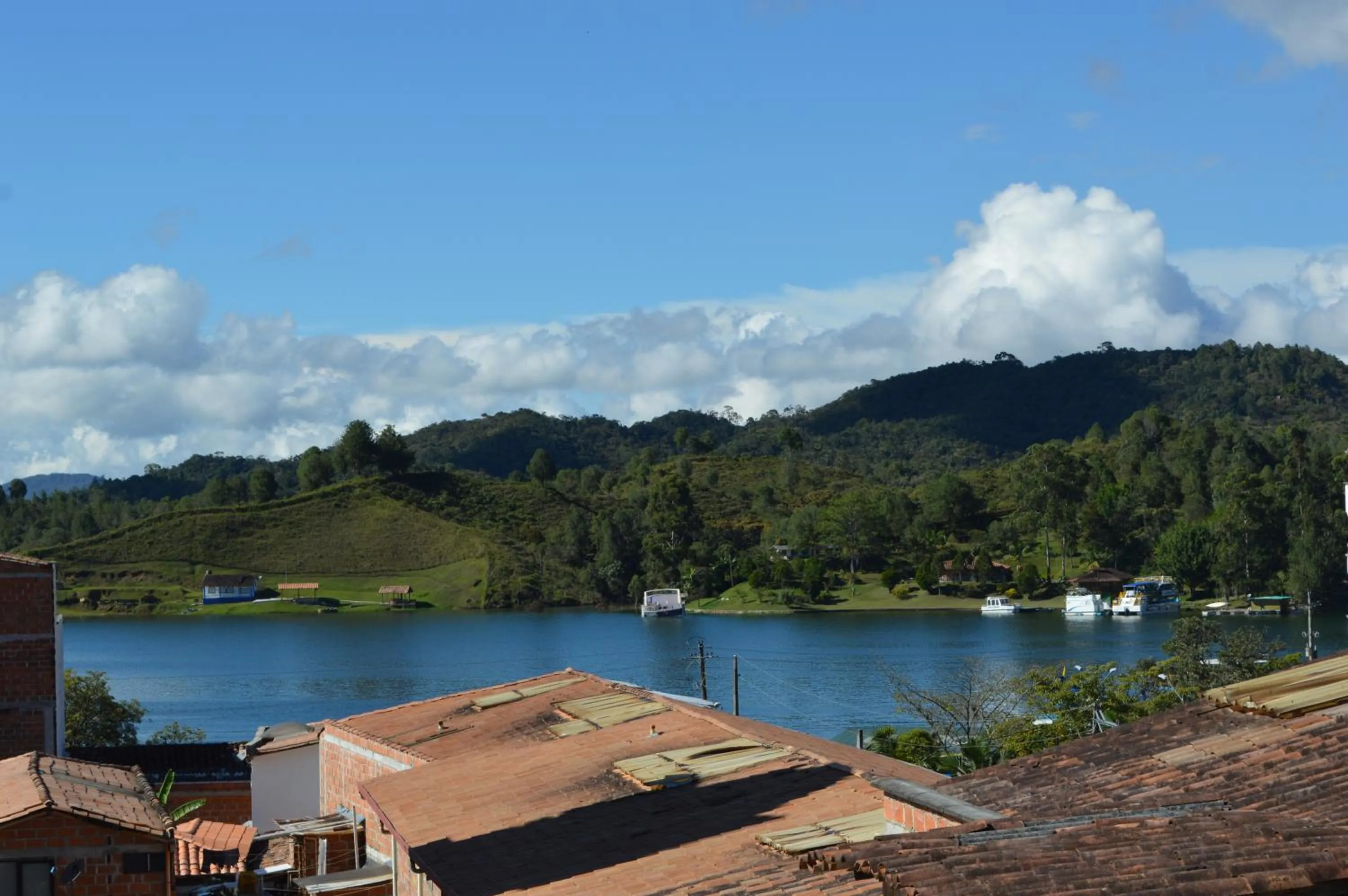 Lake view in Hotel Real Guatapé