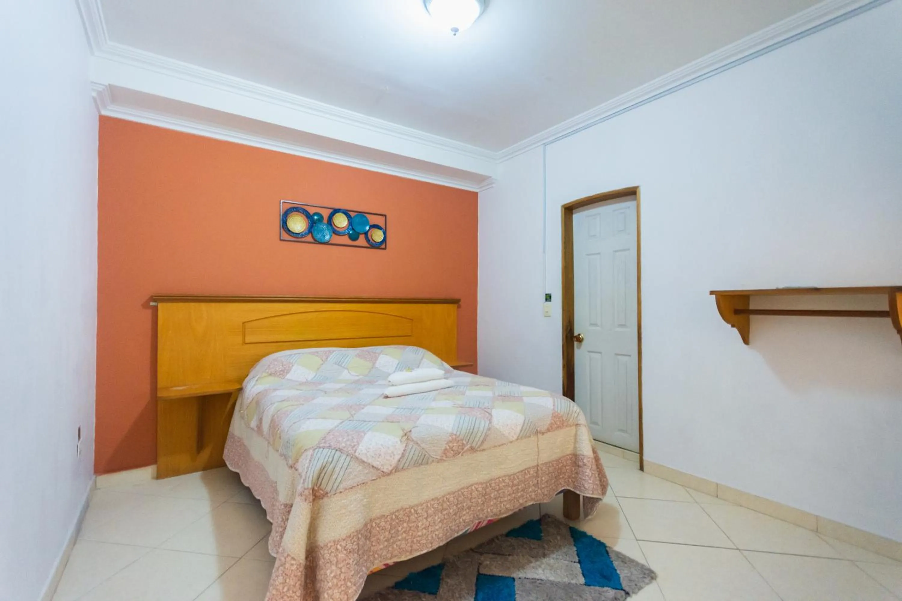 Bed in Hotel Real Guatapé