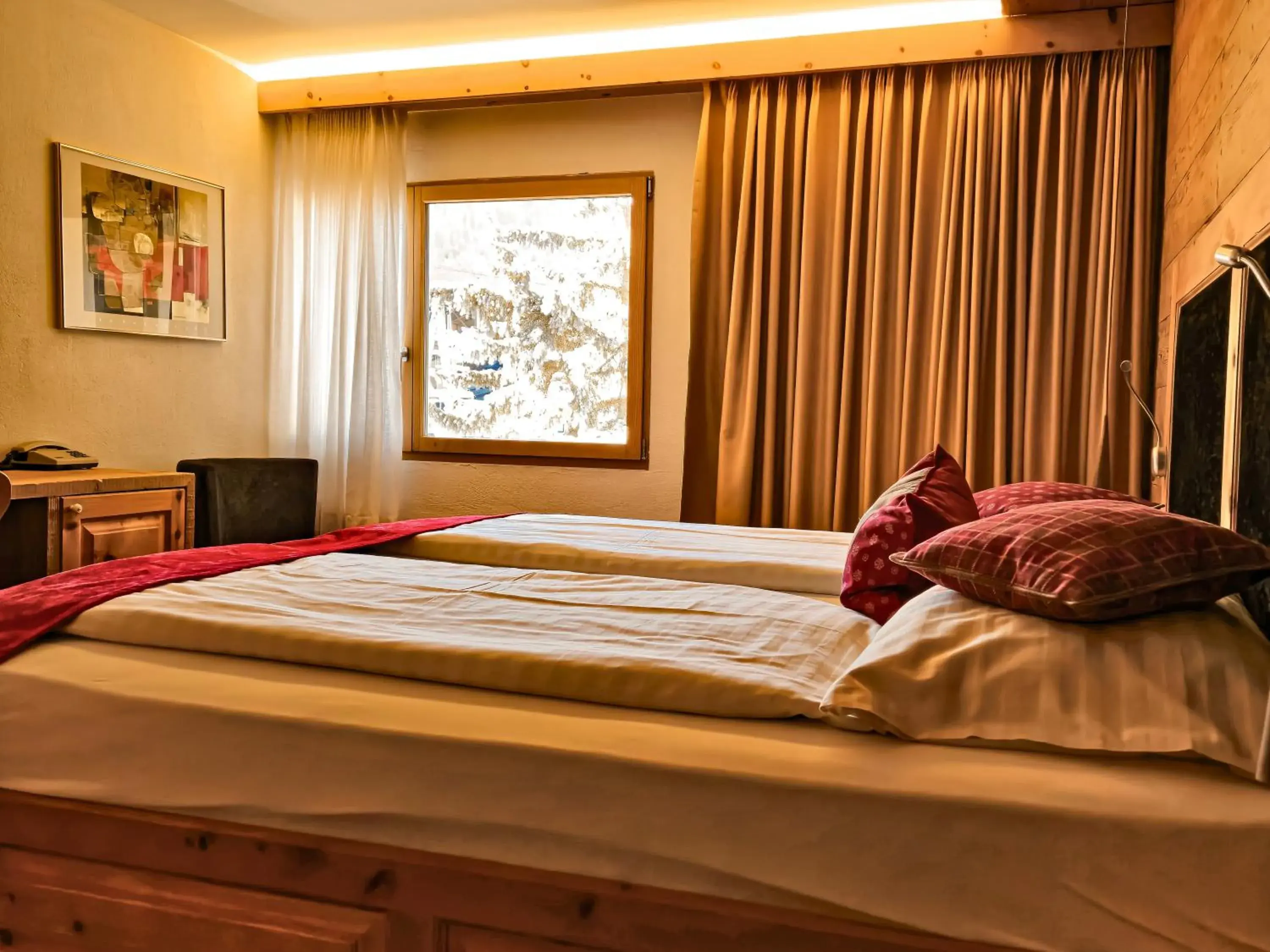 Bed in Hotel Nolda Bed in Hotel Nolda