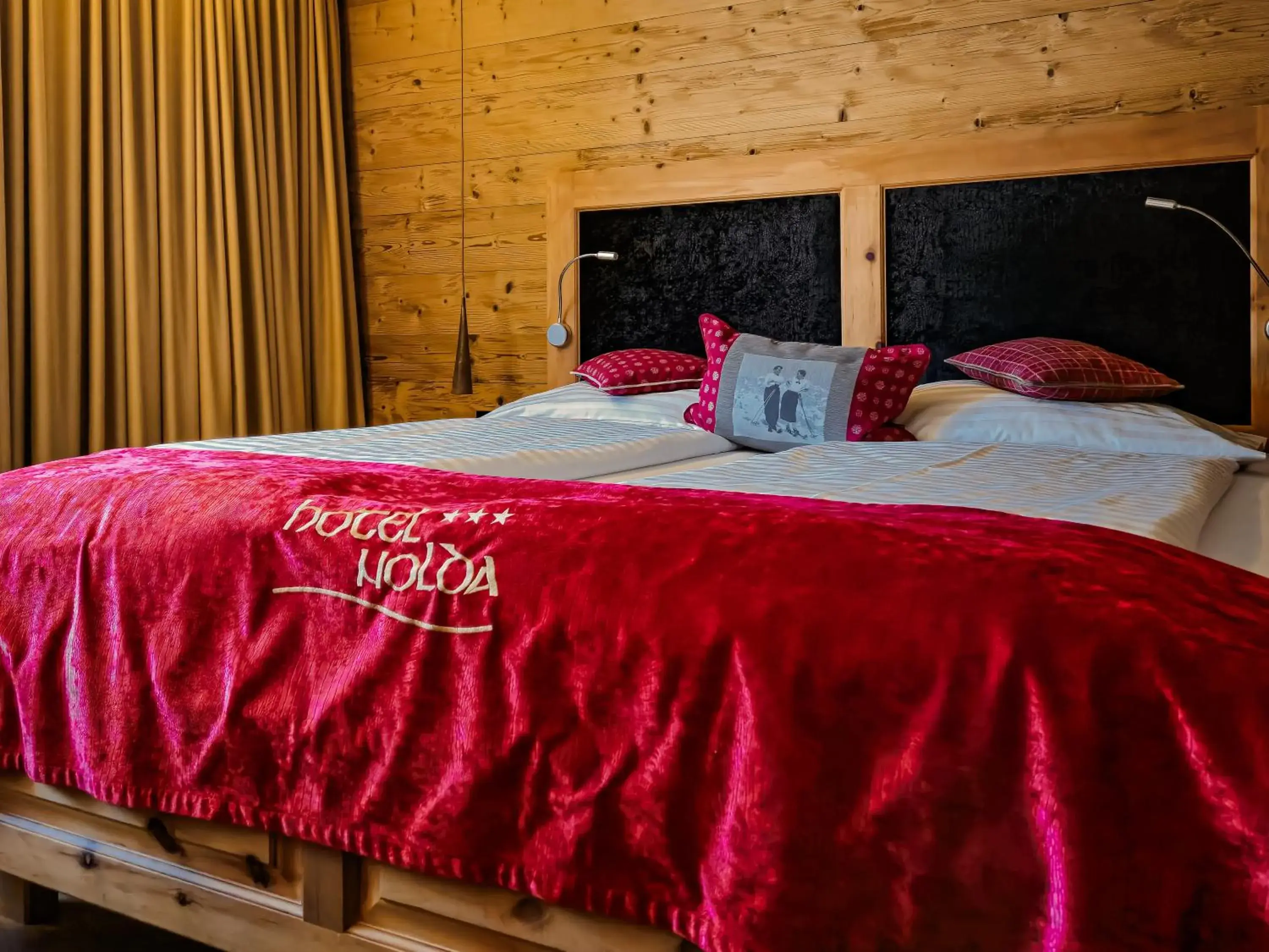 Bed in Hotel Nolda Bed in Hotel Nolda