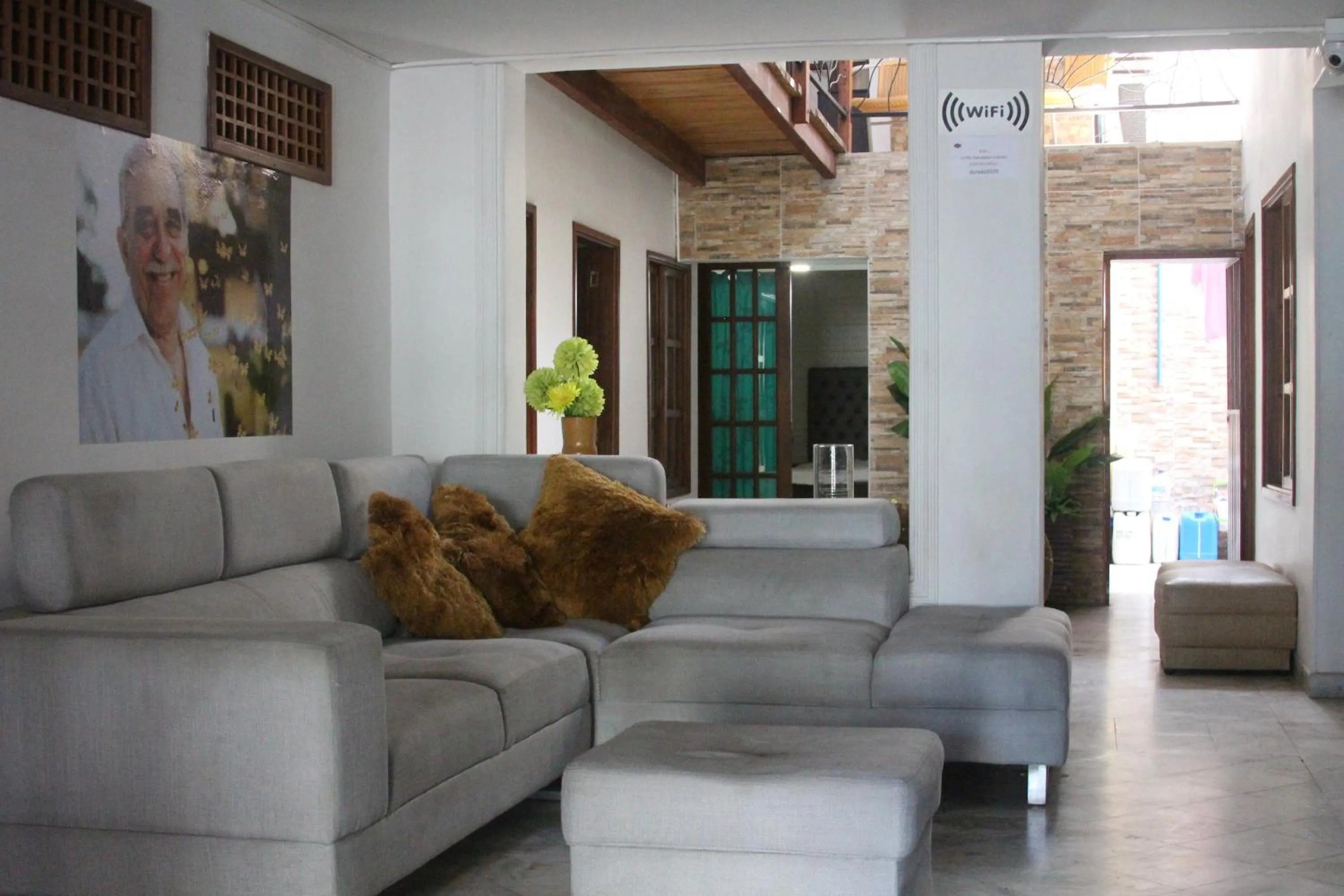 Seating area in Hotel Rodadero Dorado