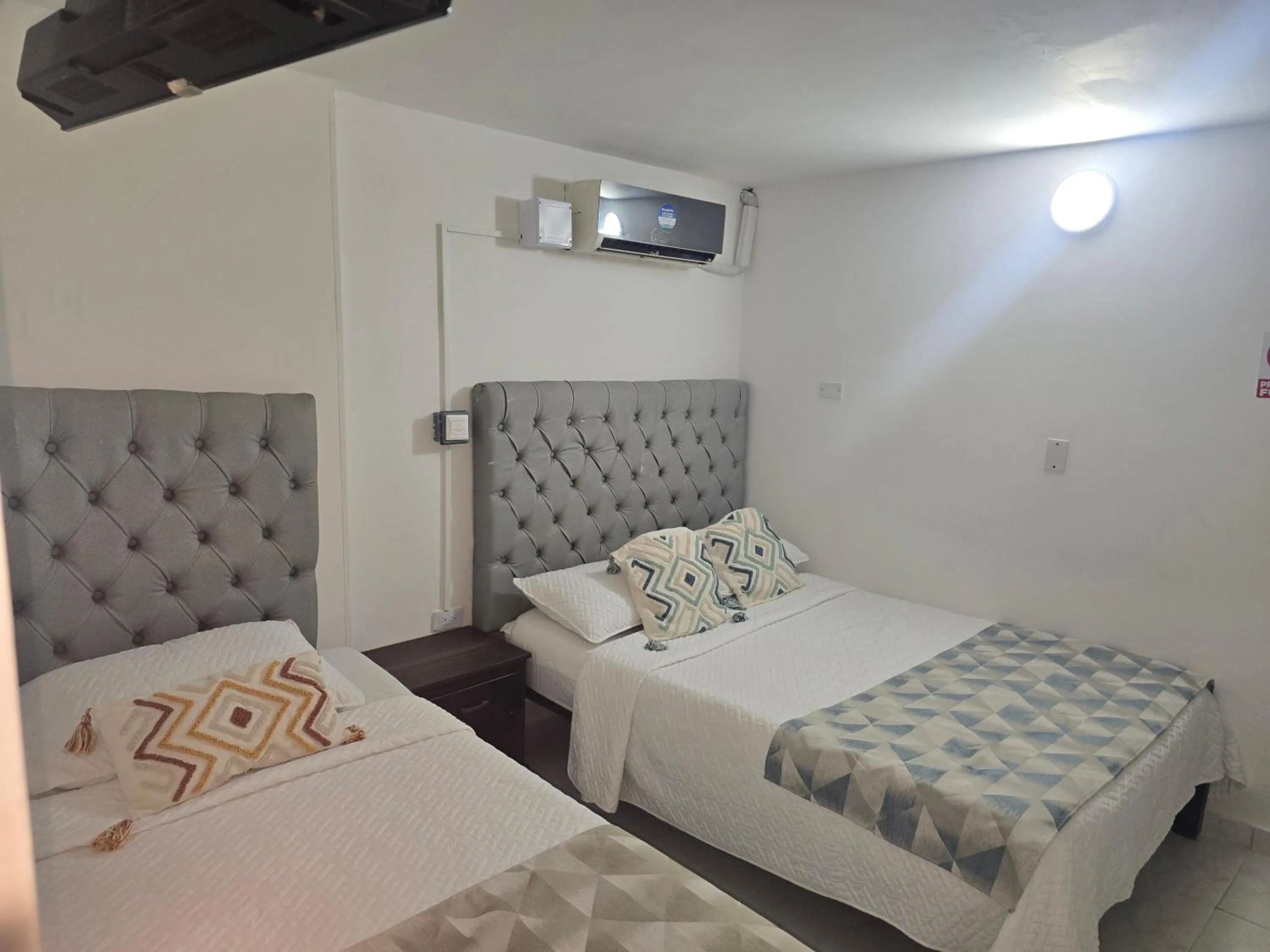 Bed in Hotel Rodadero Dorado