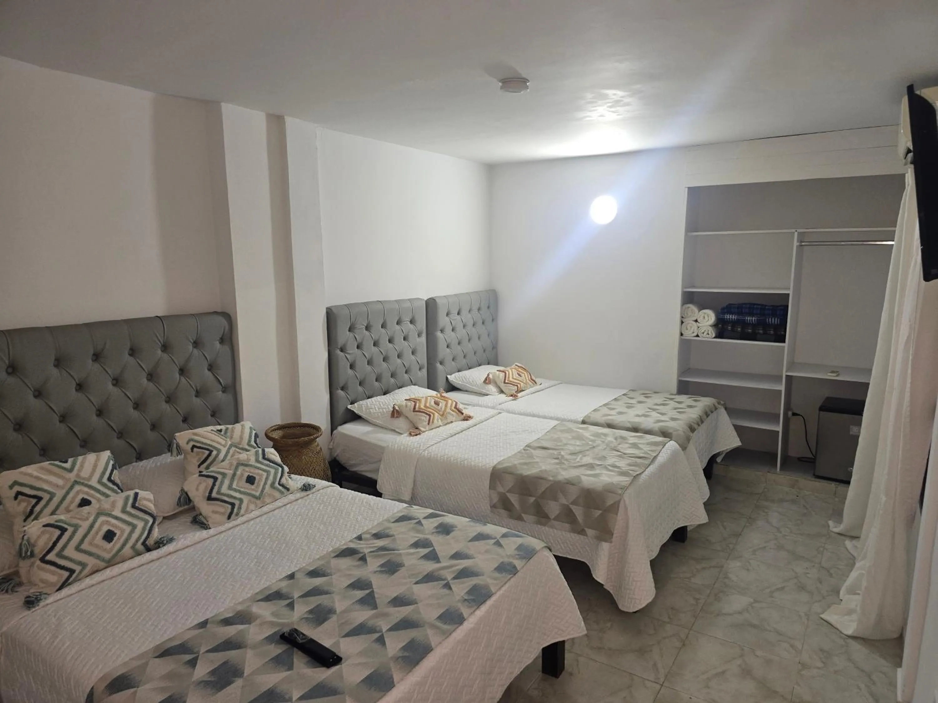 Bedroom, Bed in Hotel Rodadero Dorado