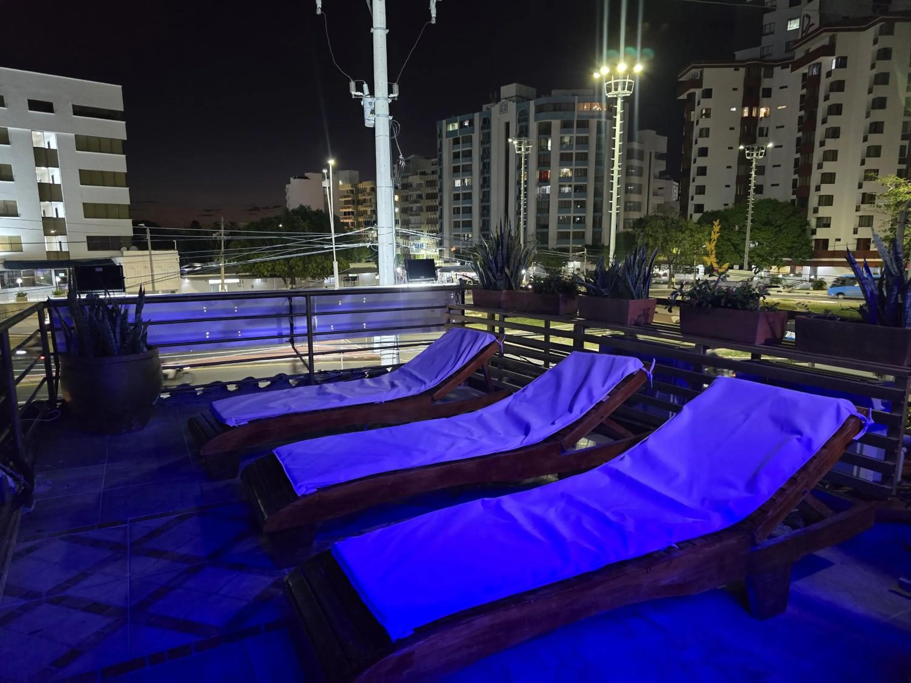 sunbed in Hotel Rodadero Dorado